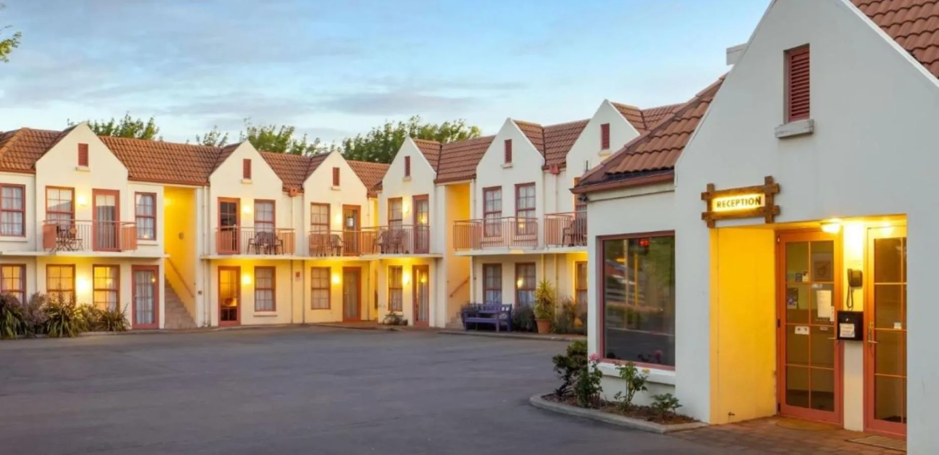 Property building in Addington Stadium Motel