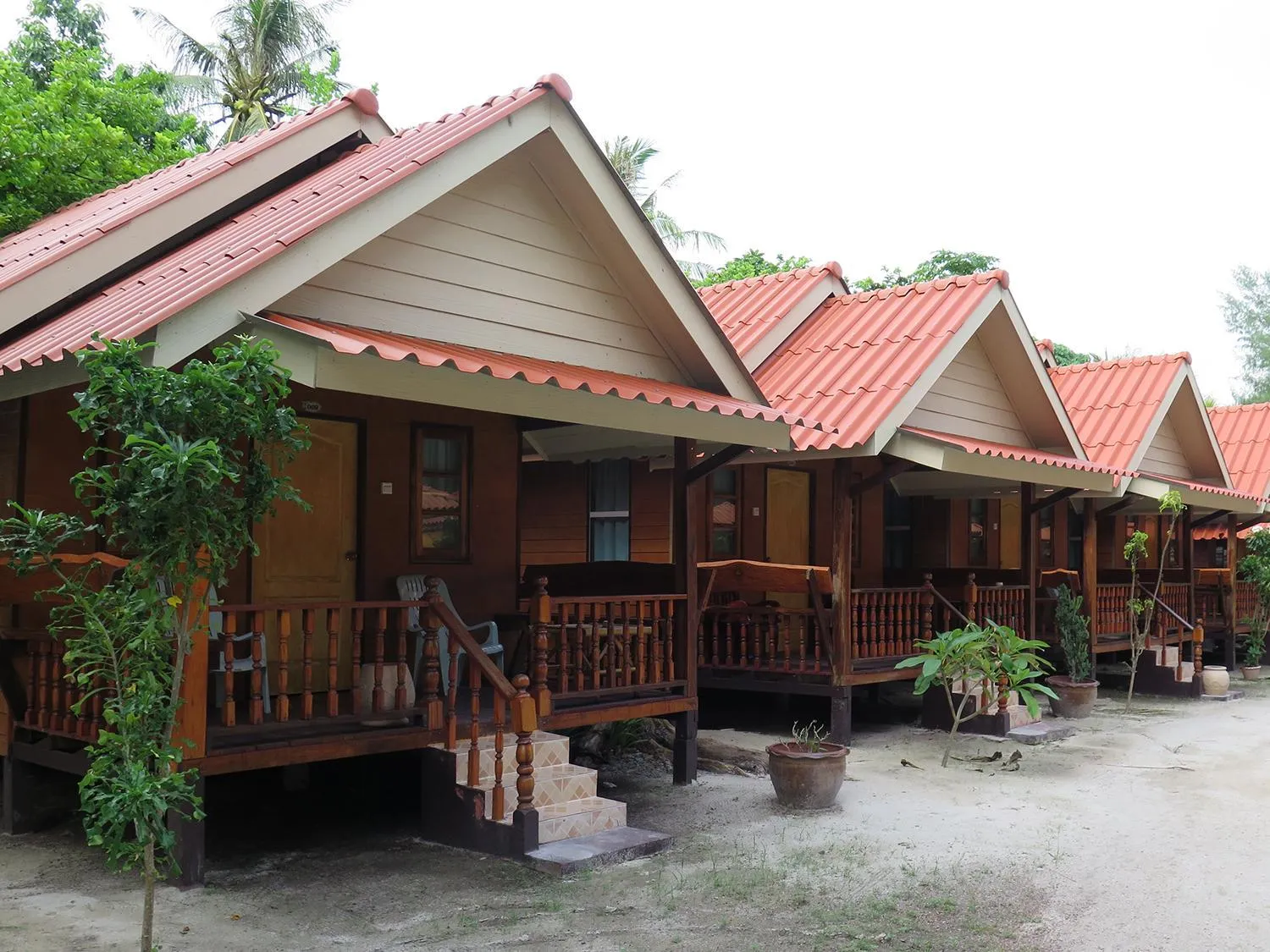 Balcony/Terrace in Coco Beach Bungalows