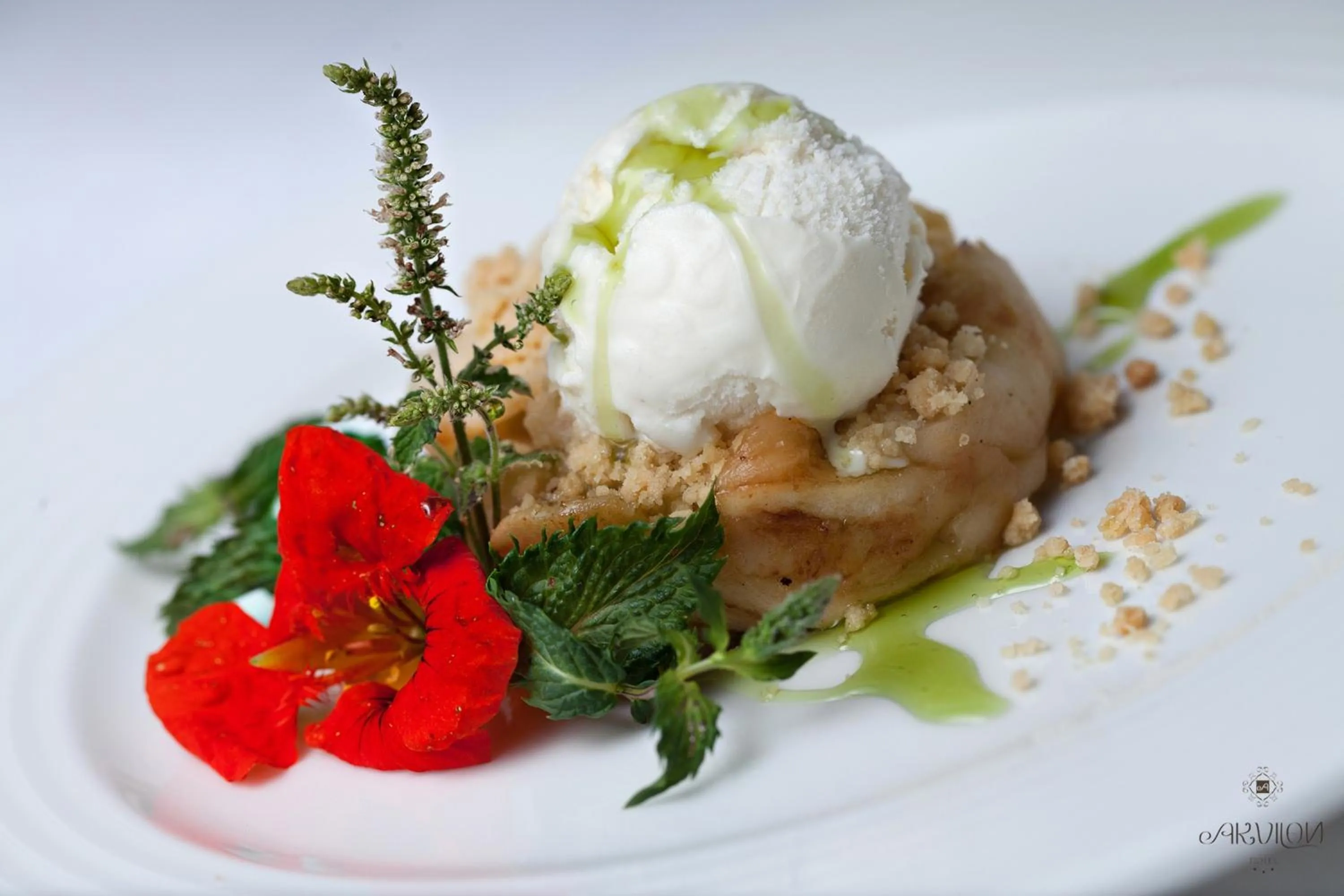 Food close-up in Hotel Akvilon