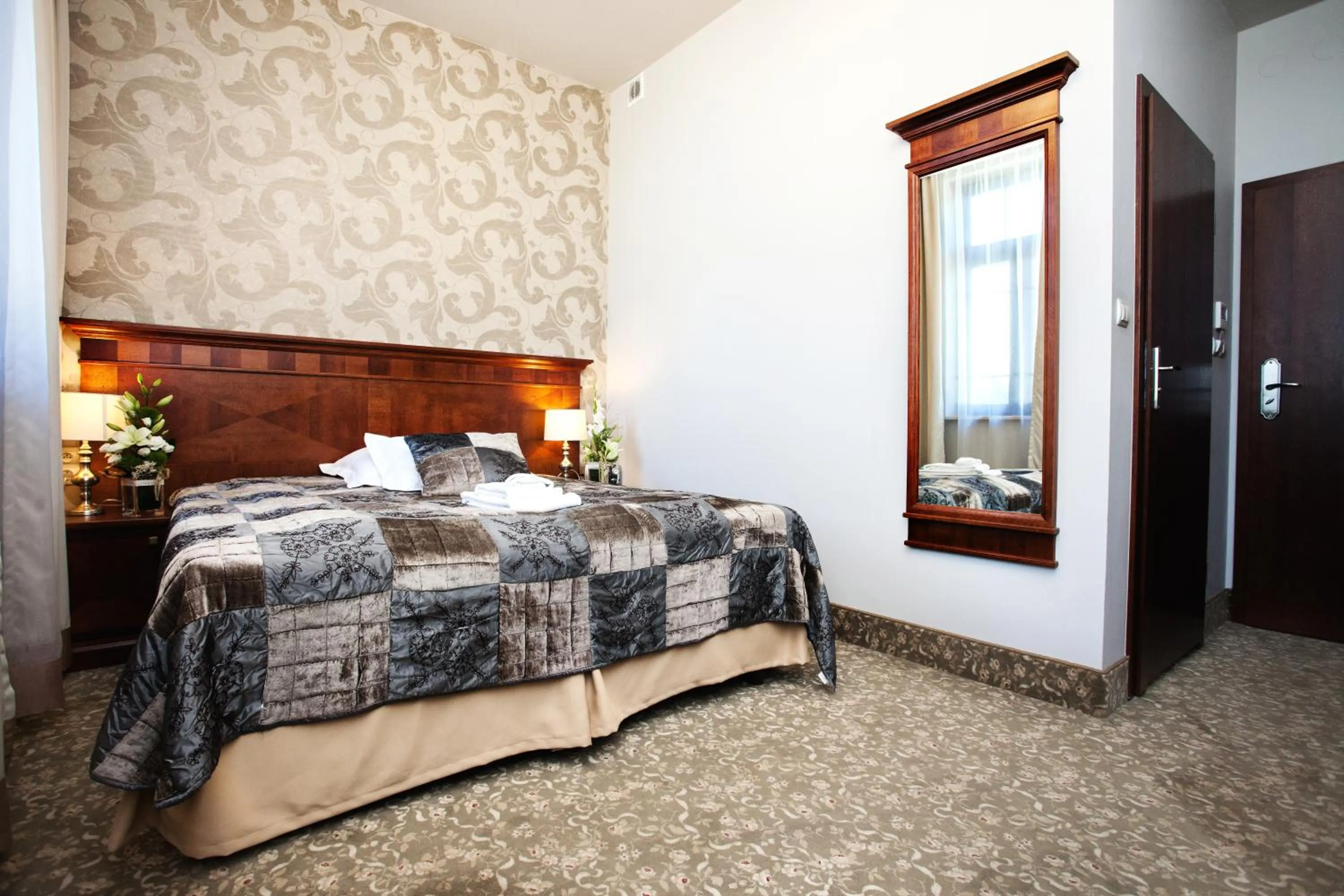 Photo of the whole room, Bed in Hotel Akvilon