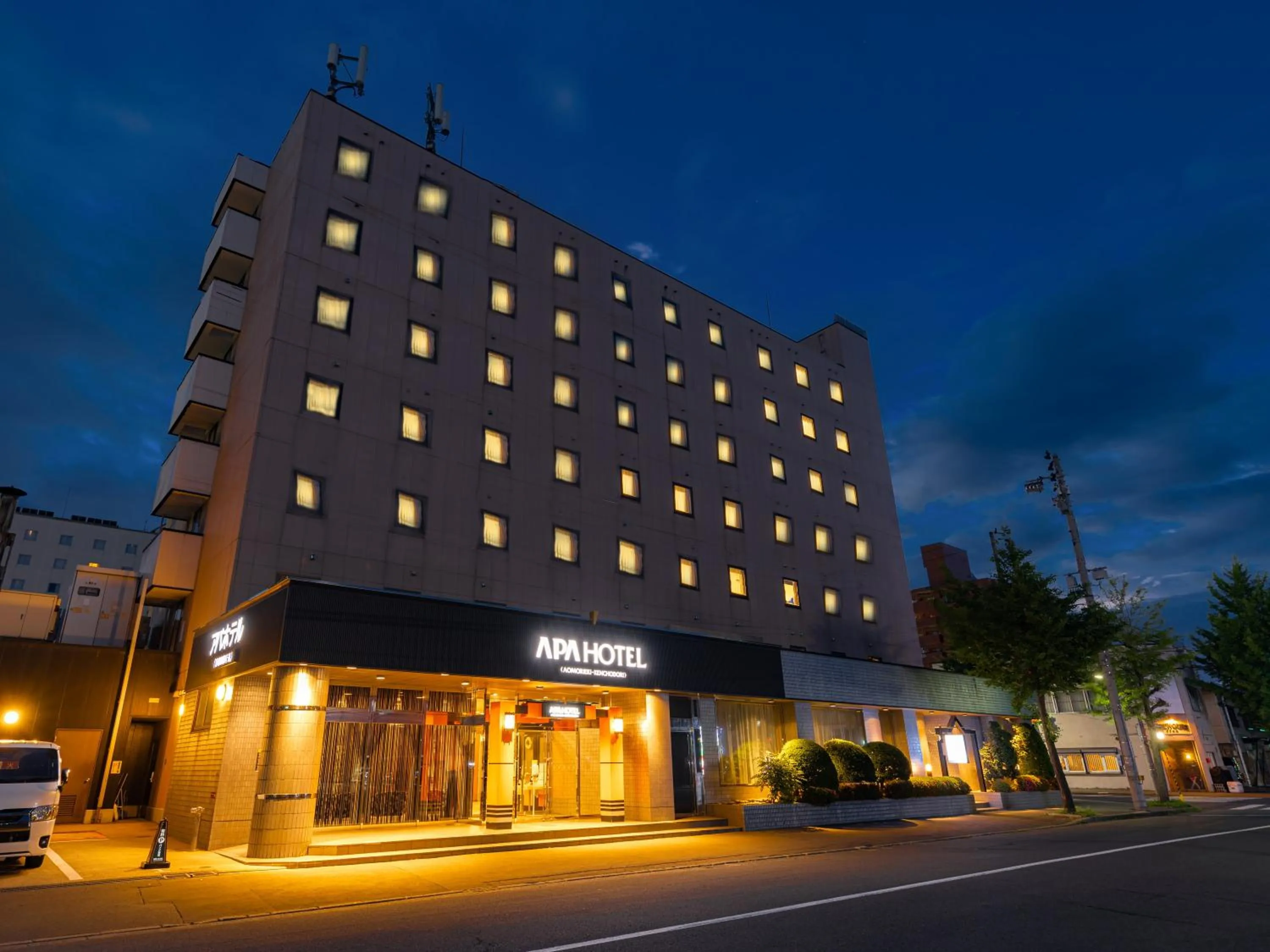 Property building in APA Hotel Aomori Eki Kenchodori