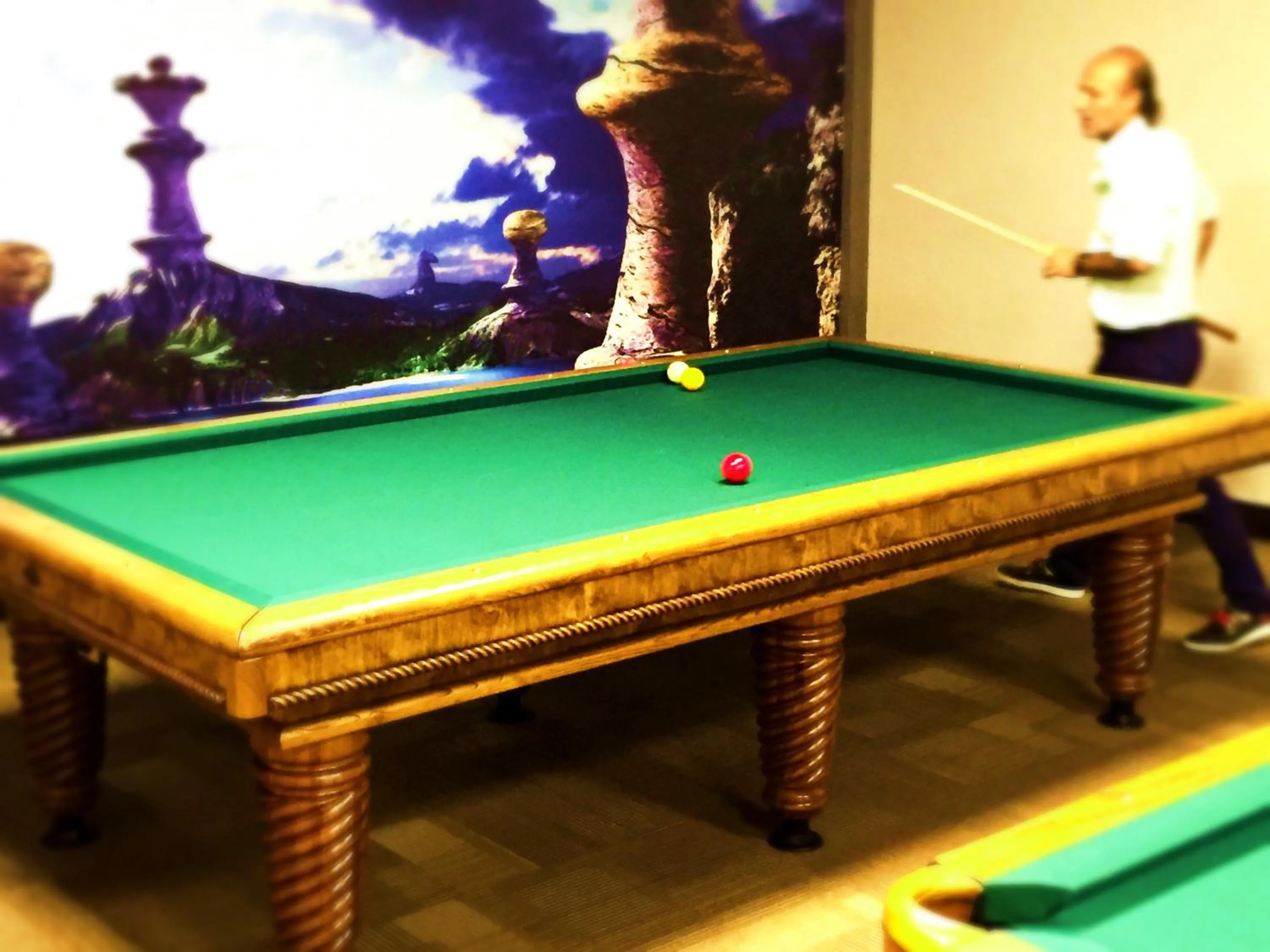 Game Room in Svalinn Hotel