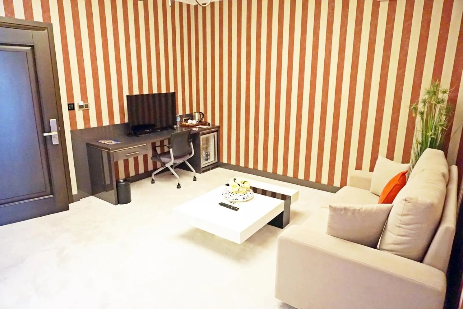 Living room in Svalinn Hotel