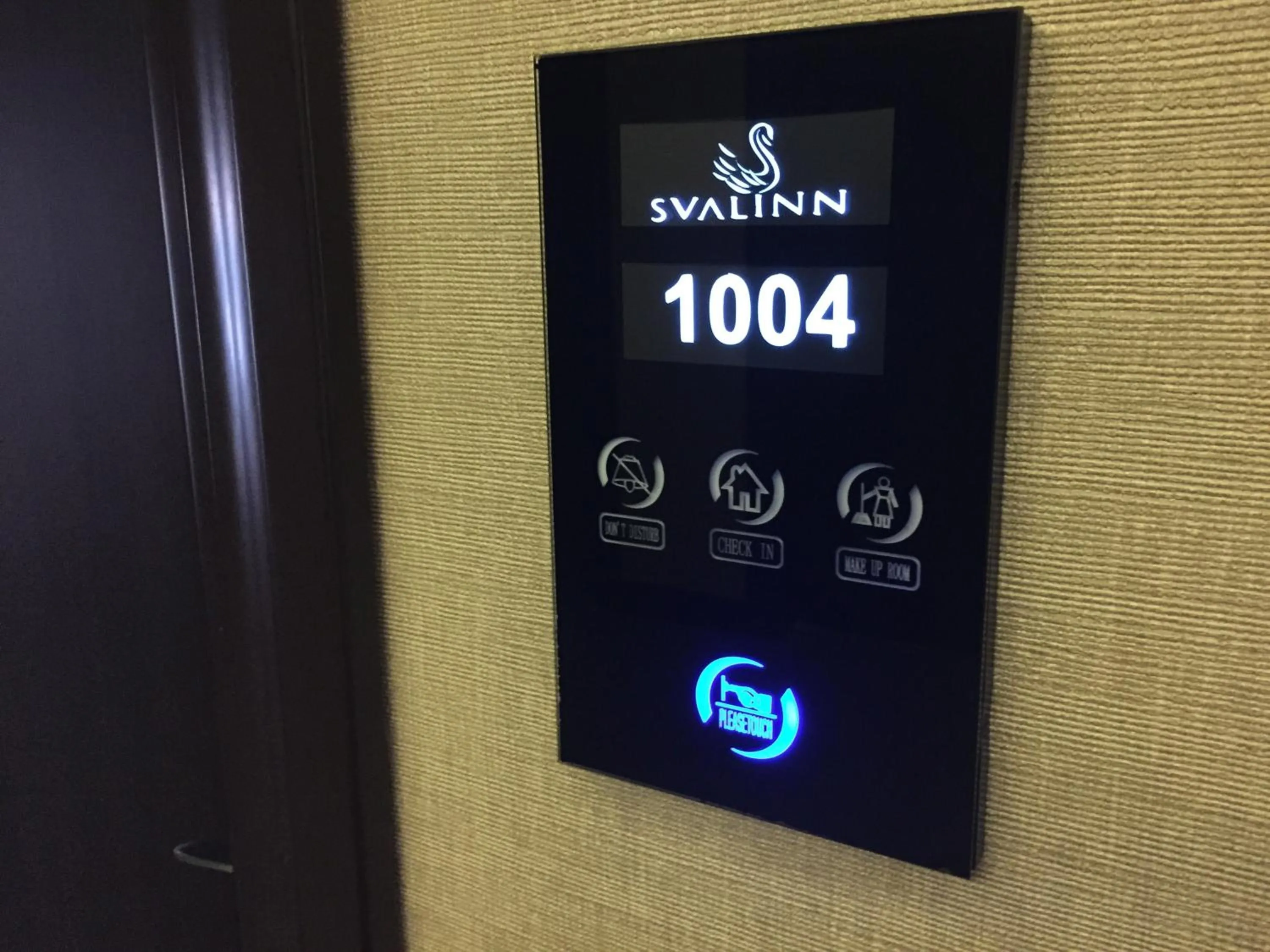 Decorative detail in Svalinn Hotel