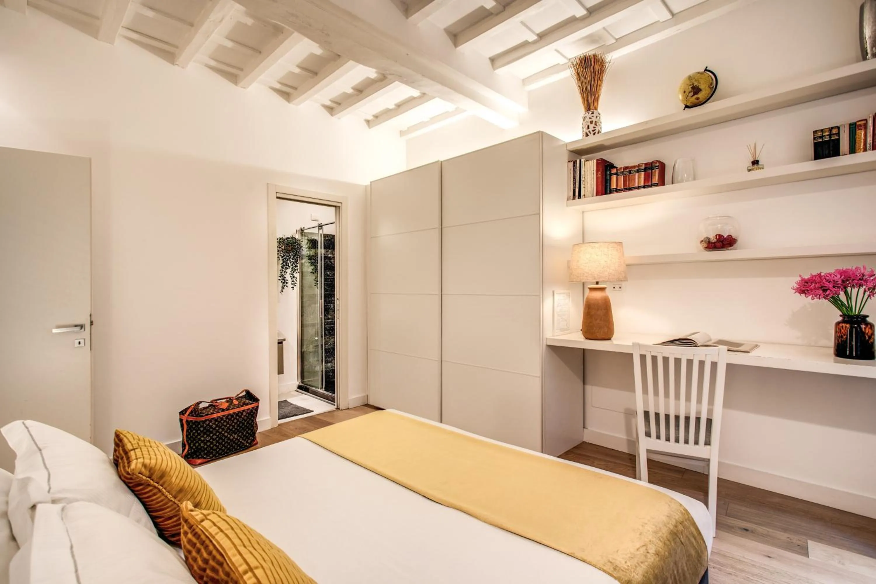 Bedroom, Bed in Orange Suites