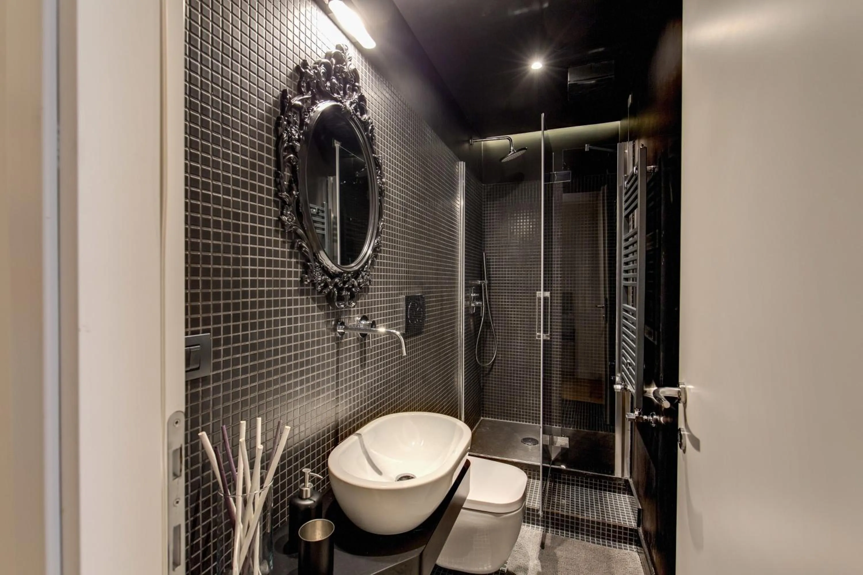 Bathroom in Orange Suites