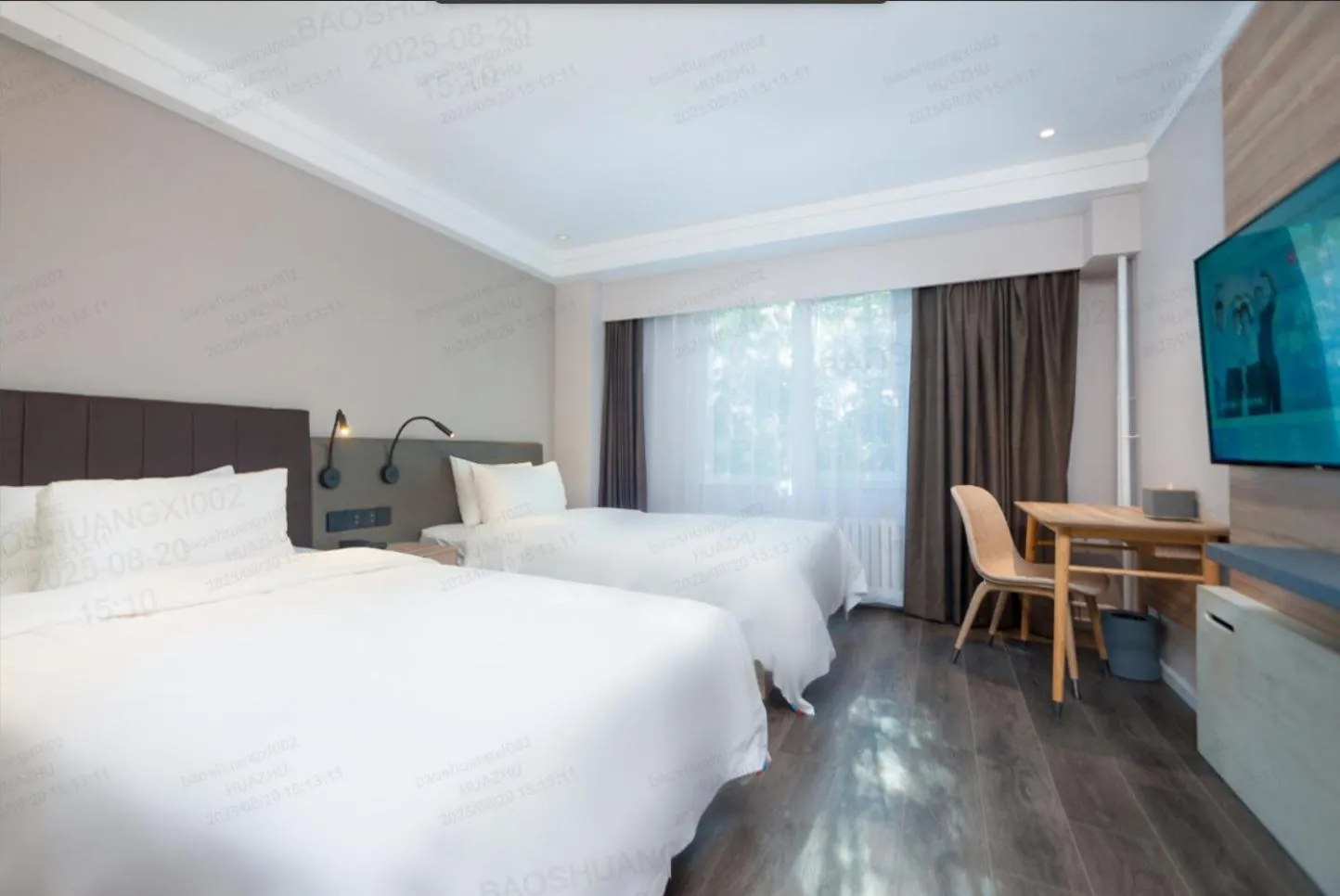 Bed in Hanting Hotel Beijing South Railway Station Yangqiao