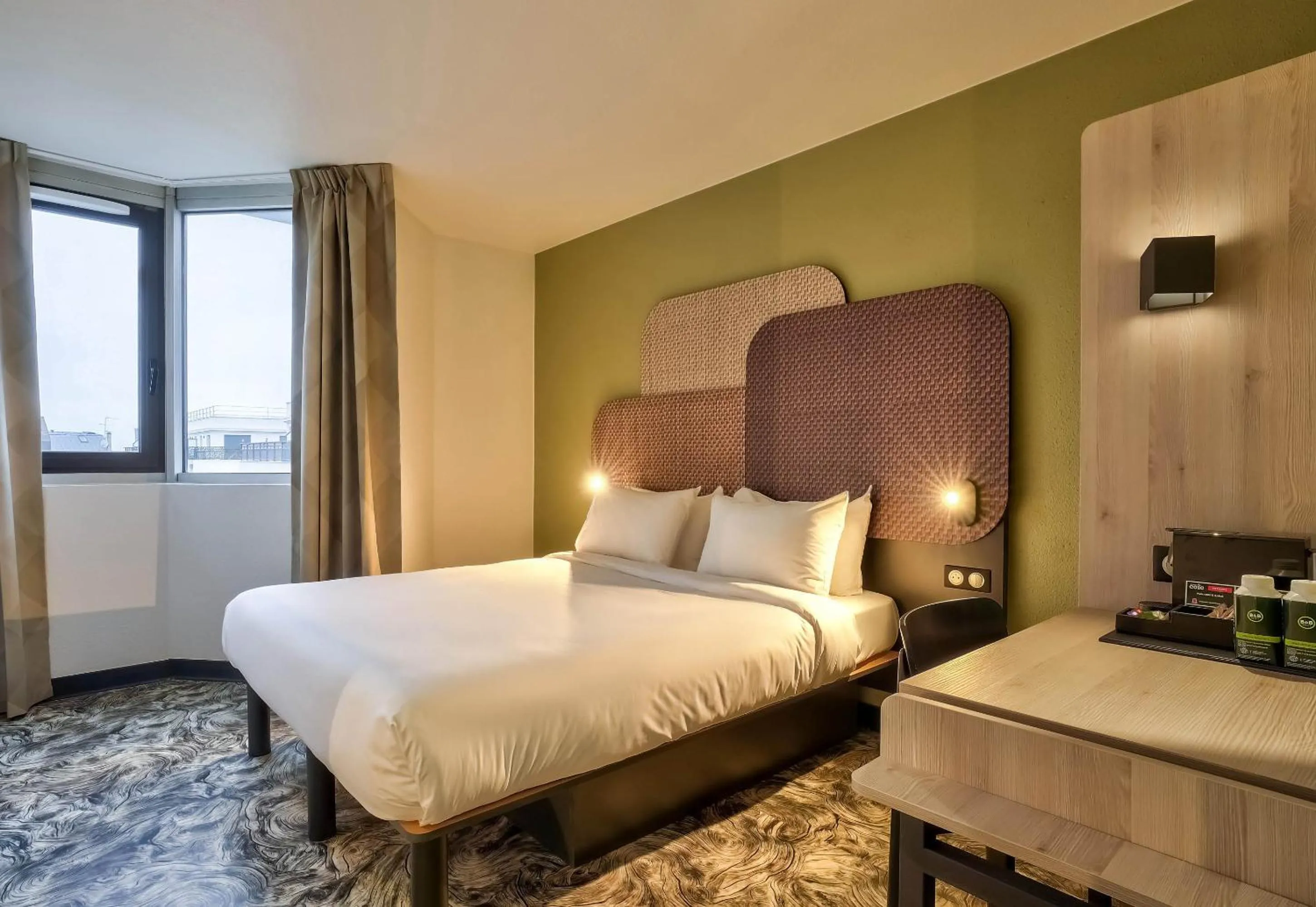 Bed in B&B HOTEL Paris Porte de Châtillon