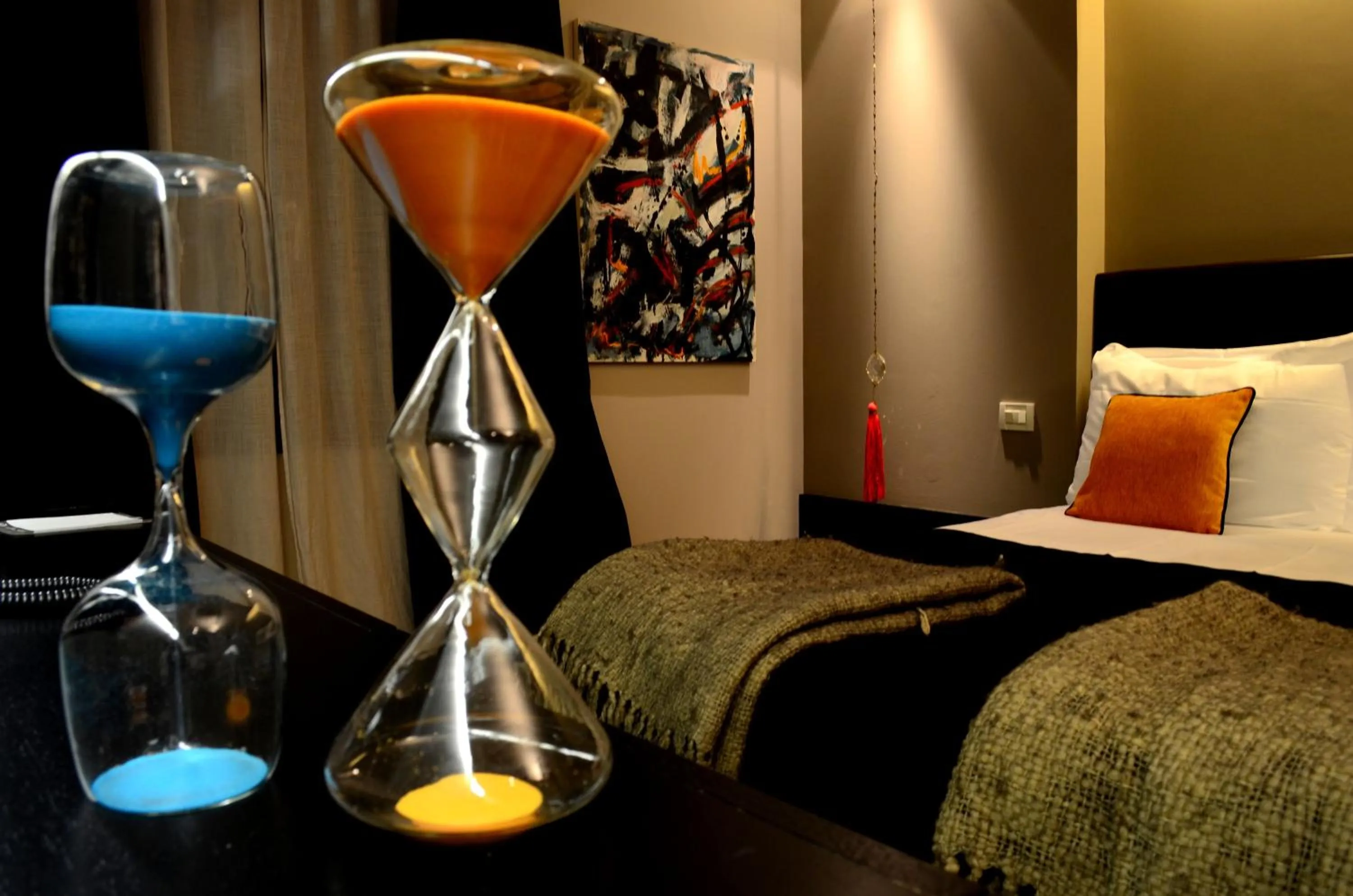 Decorative detail, Bed in Charming House DD724