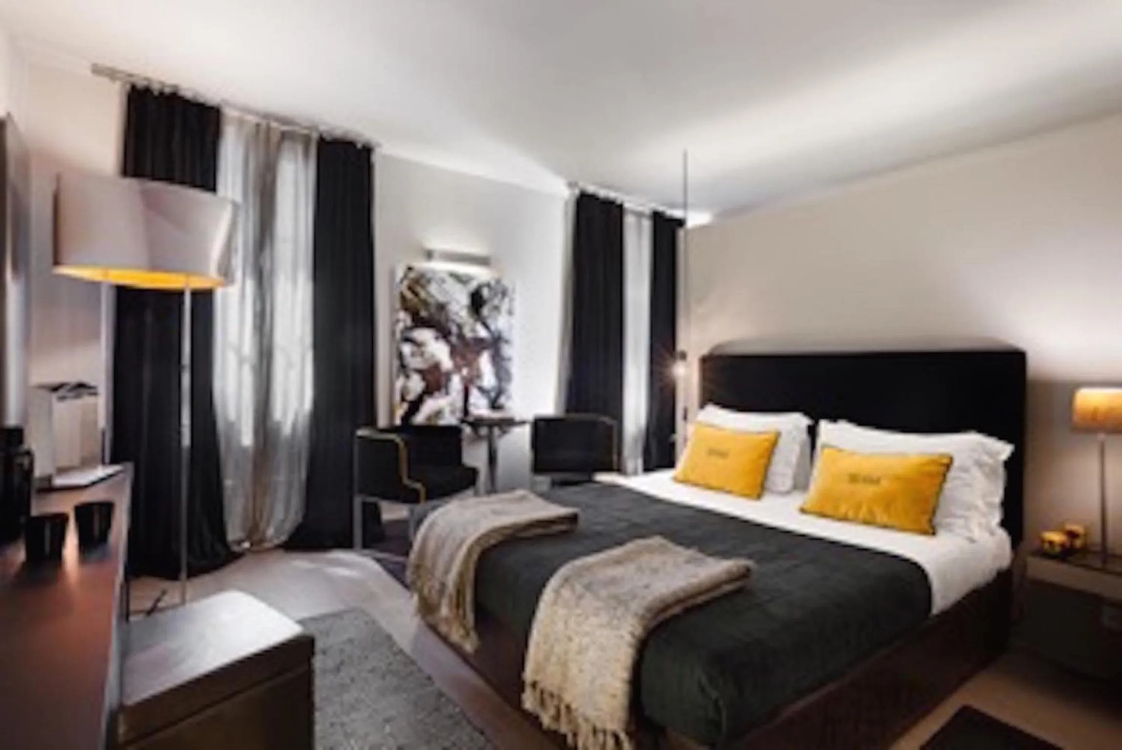 Photo of the whole room, Bed in Charming House DD724