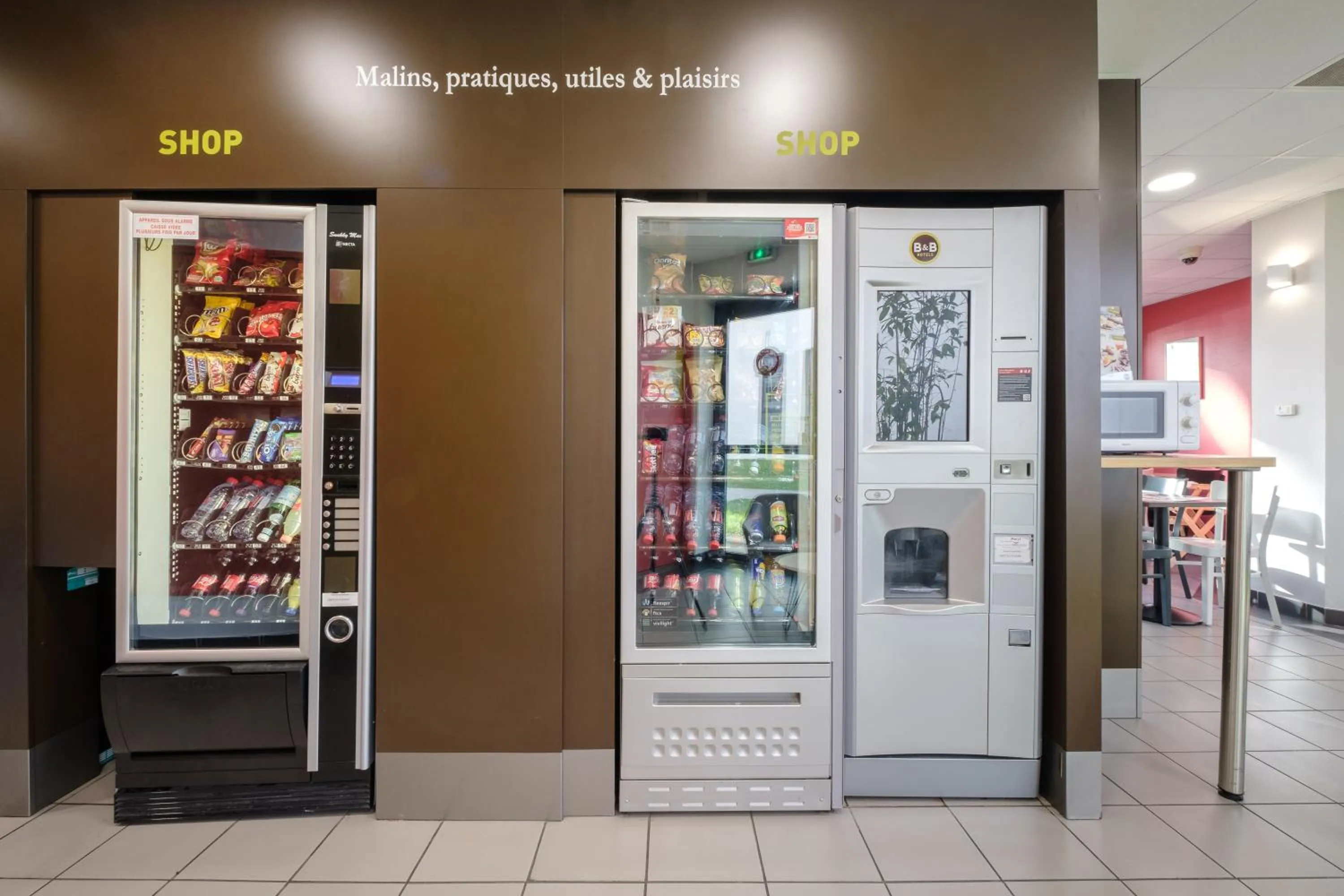 Food and drinks in B&B HOTEL Lille Tourcoing Centre