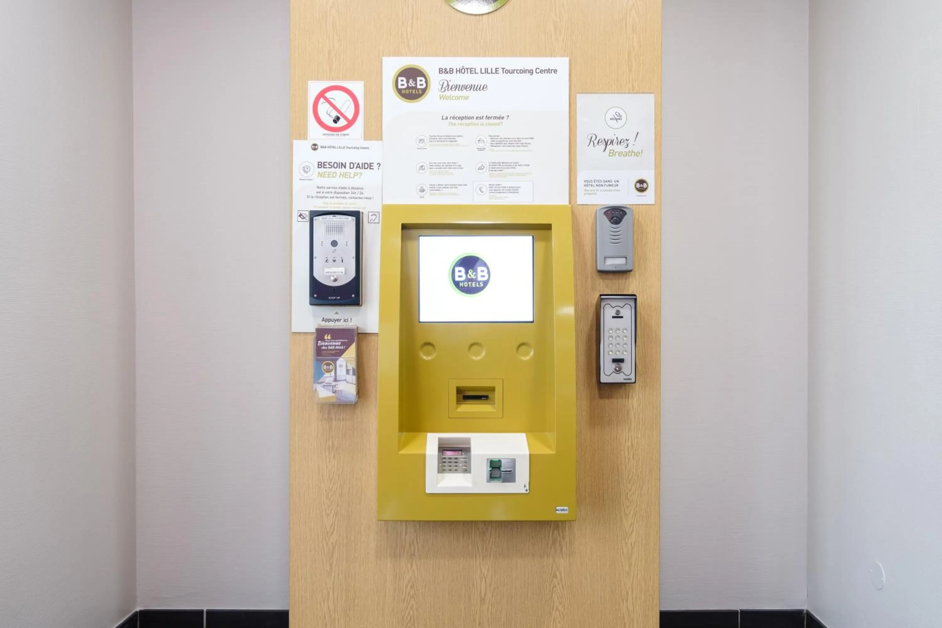 Area and facilities in B&B HOTEL Lille Tourcoing Centre