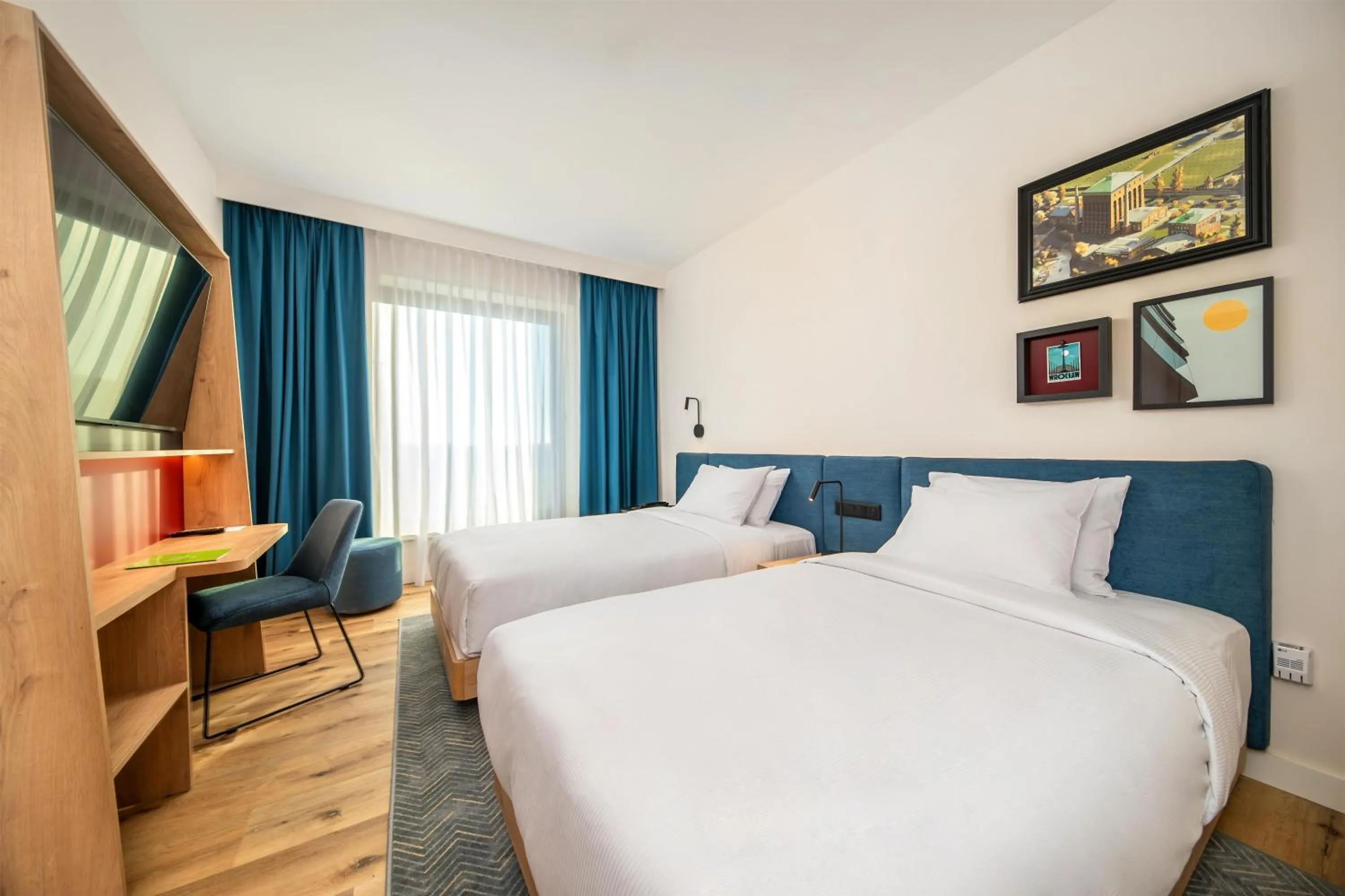Bed in Hampton By Hilton Wroclaw Airport