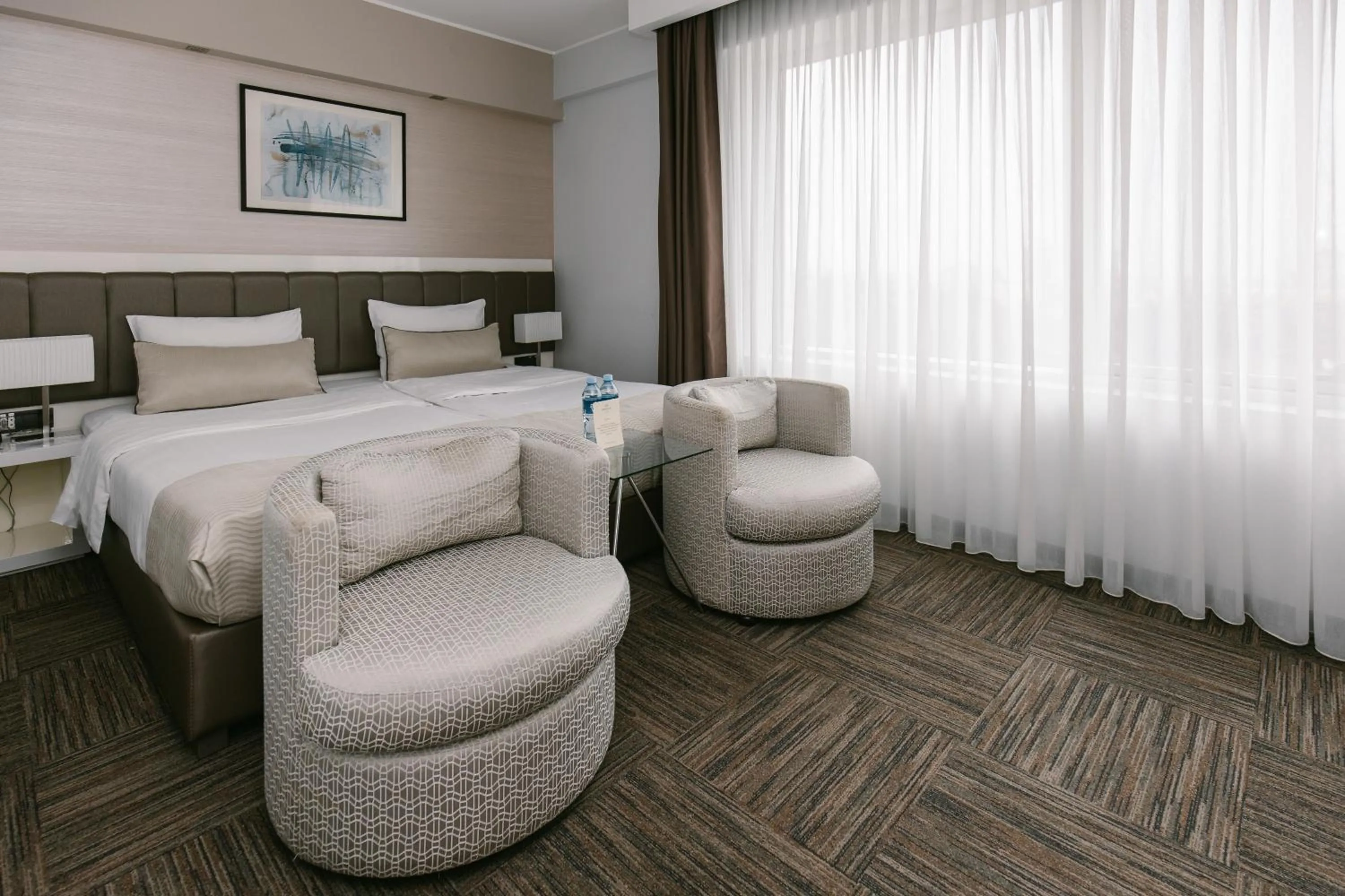 Bed in Hotel Heritage