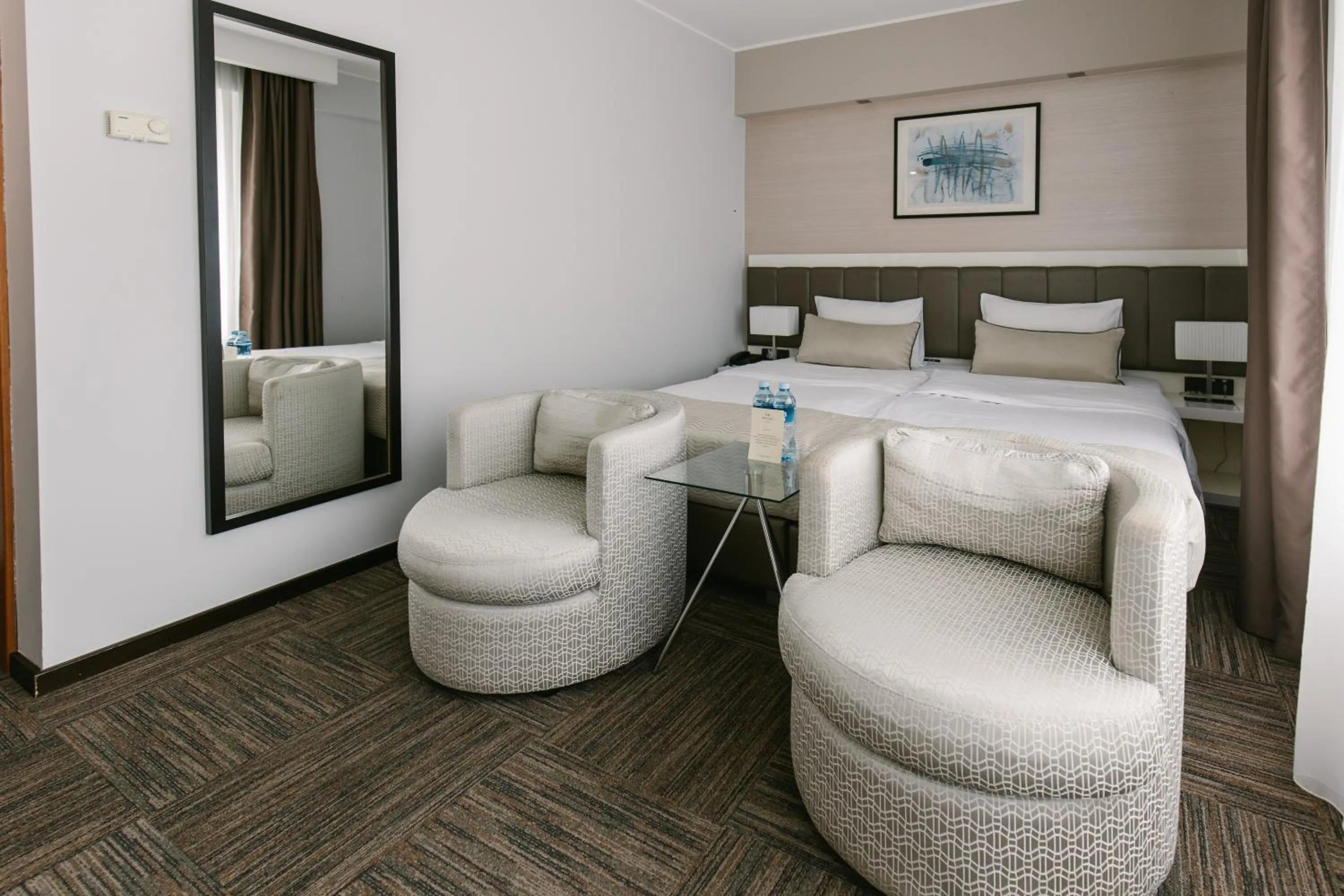 Bed in Hotel Heritage