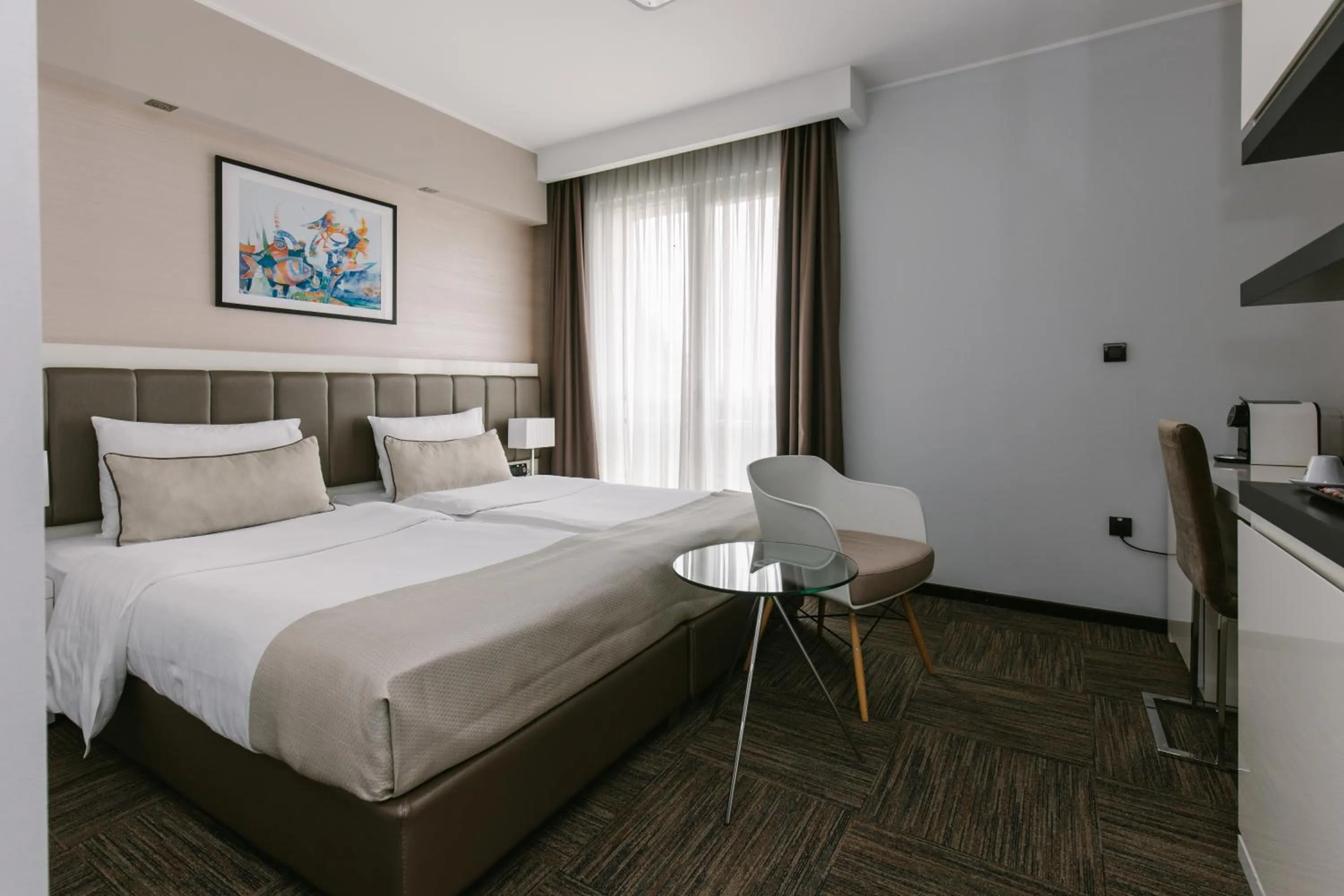 Bed in Hotel Heritage