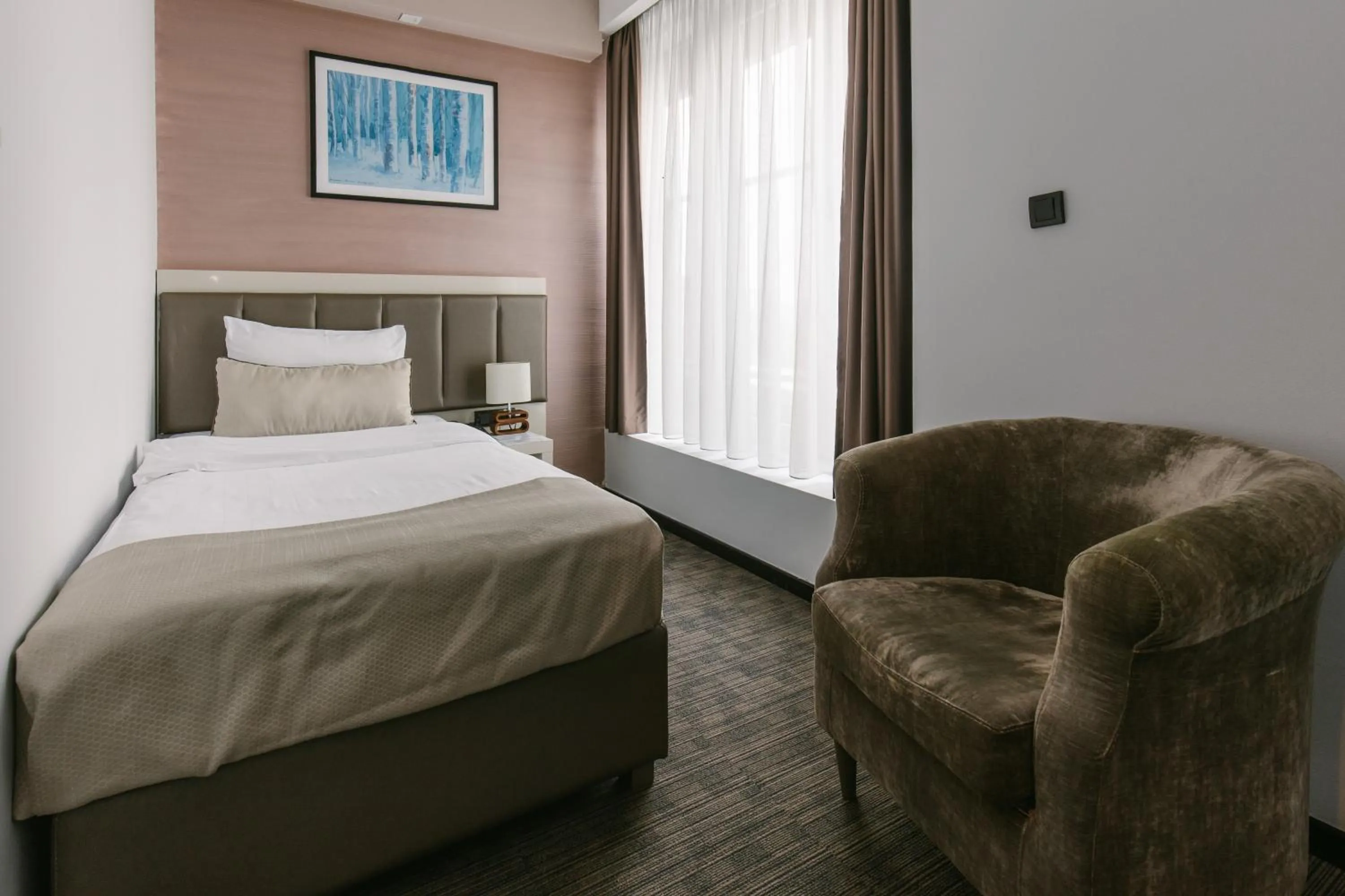 Bed in Hotel Heritage