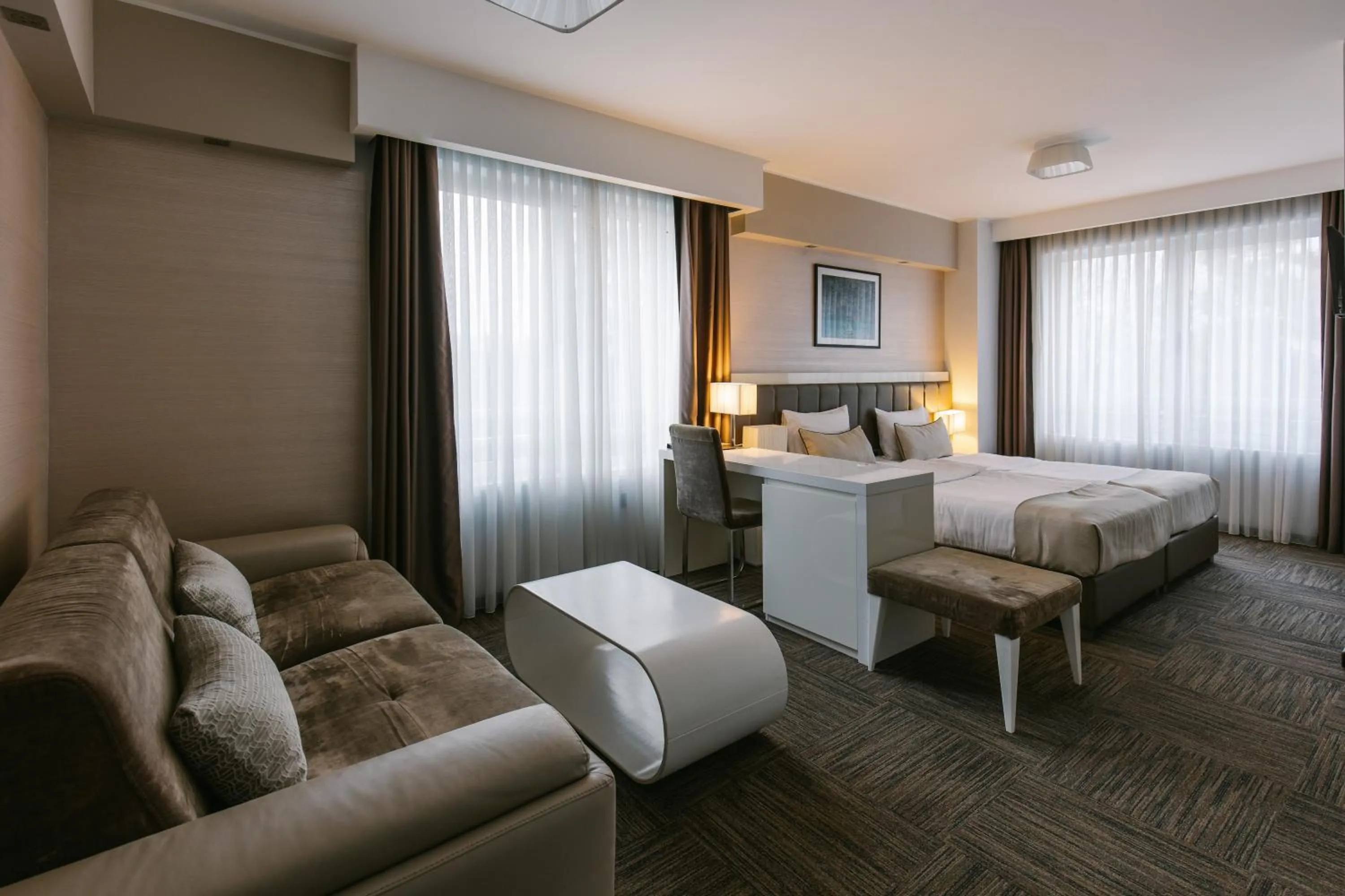 Bed in Hotel Heritage