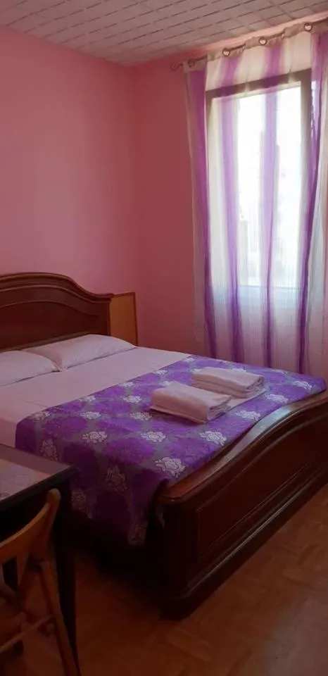 Bed in Hotel Giovannina