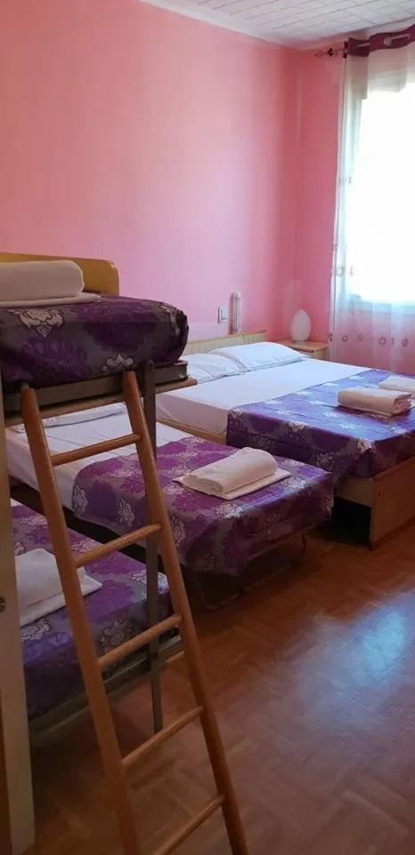 Bed in Hotel Giovannina