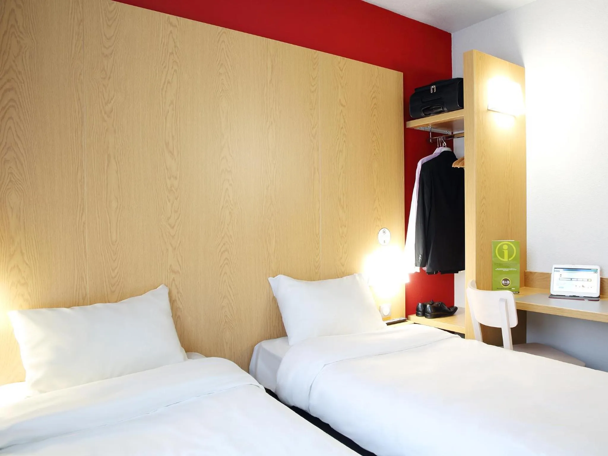 Bed in B&B HOTEL Perpignan Sud Marché International