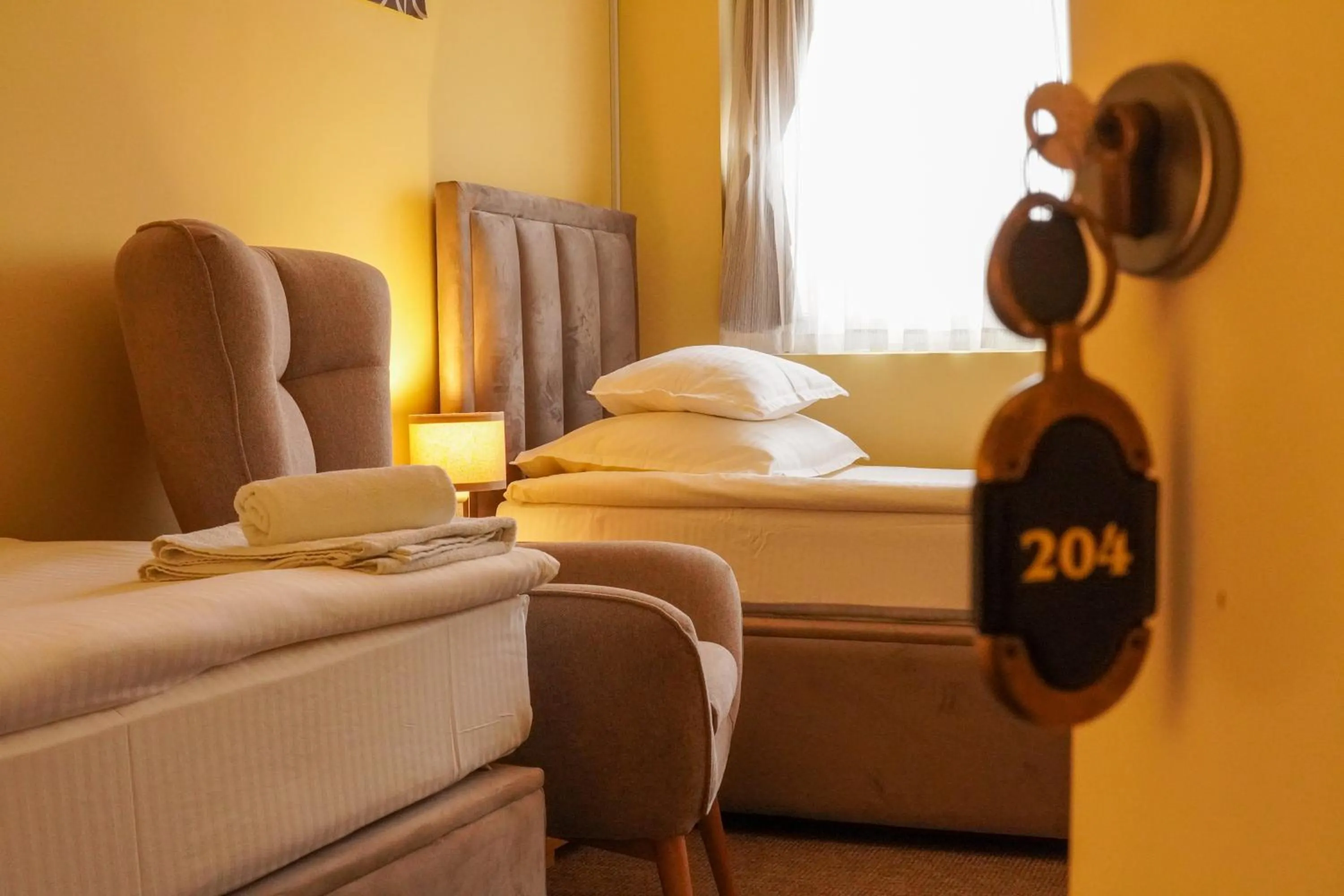 Bedroom, Bed in Garni Hotel Biser