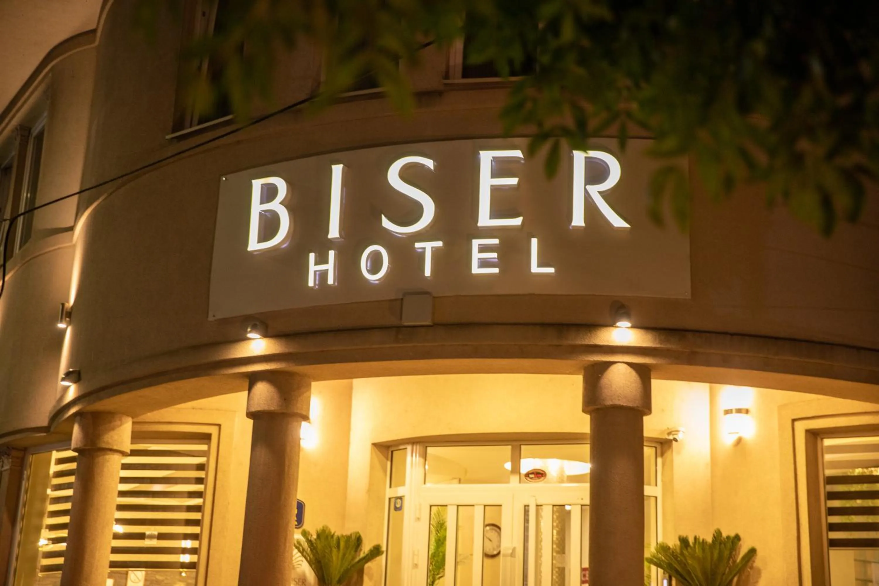 Property building in Garni Hotel Biser