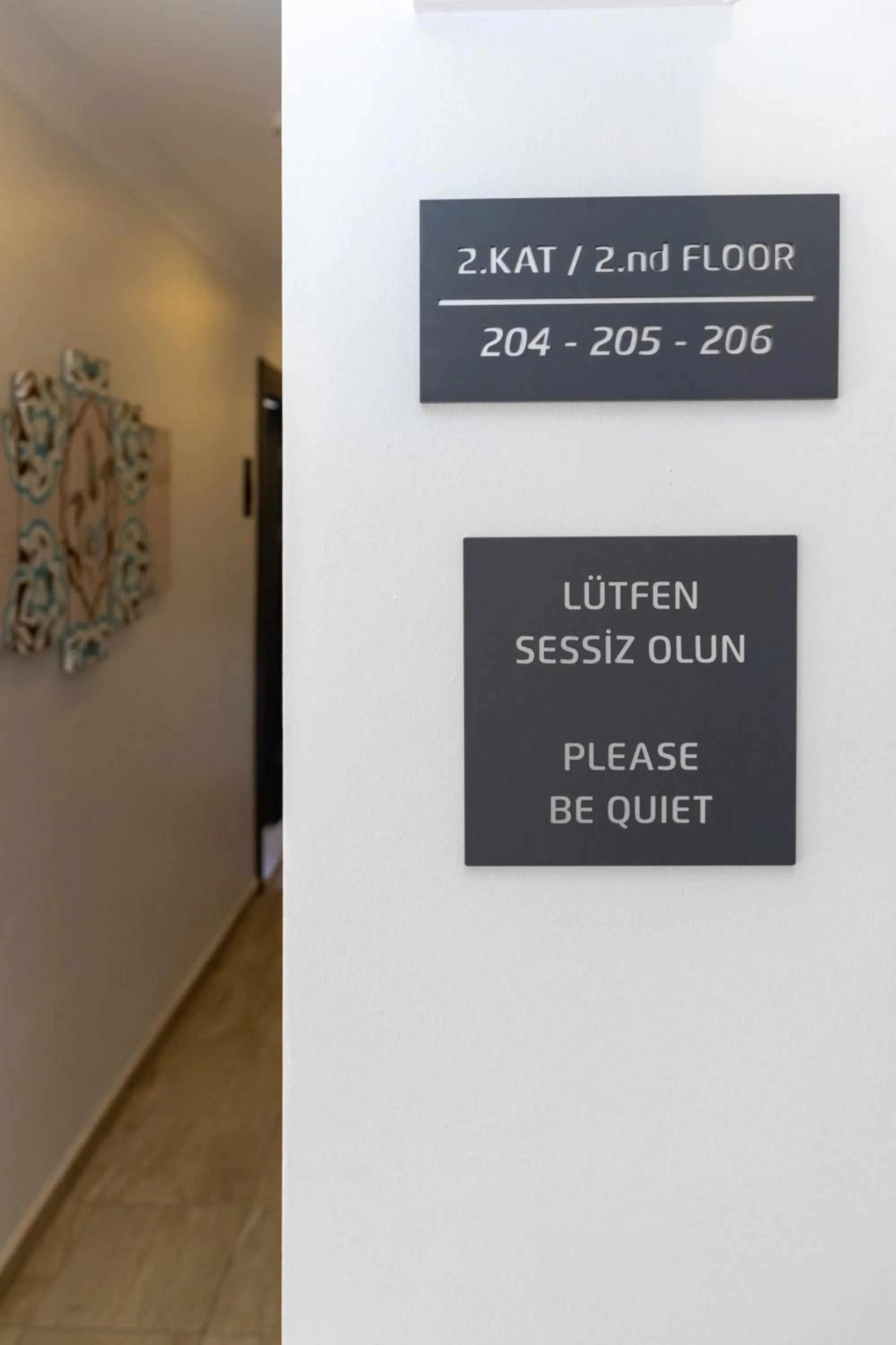 Floor plan in Galley Hotel