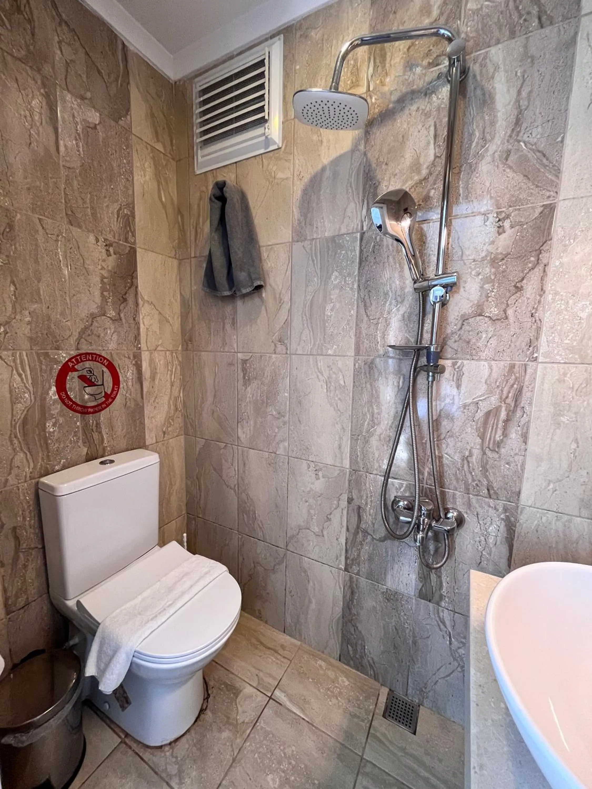 Bathroom in Galley Hotel