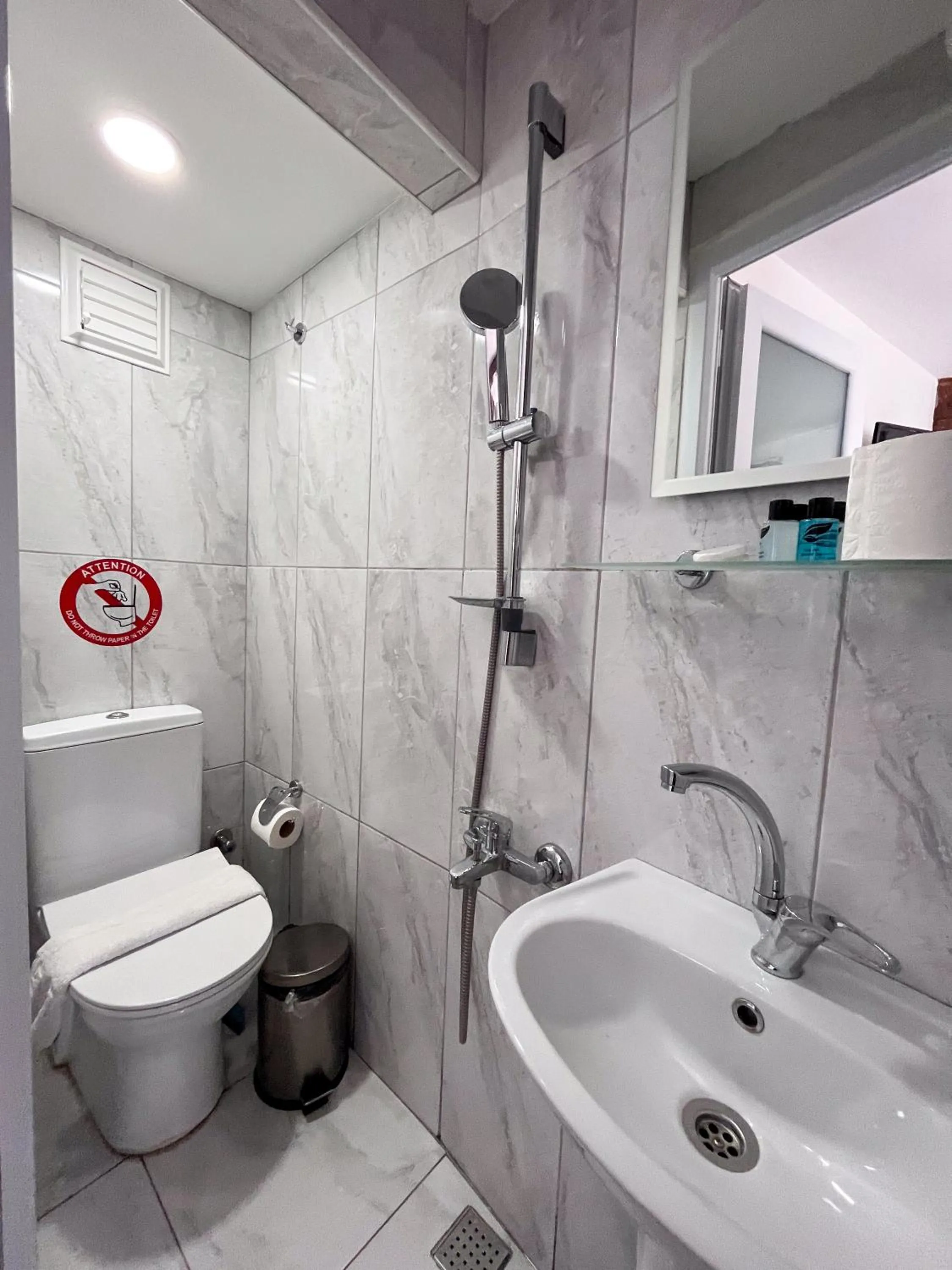 Bathroom in Galley Hotel