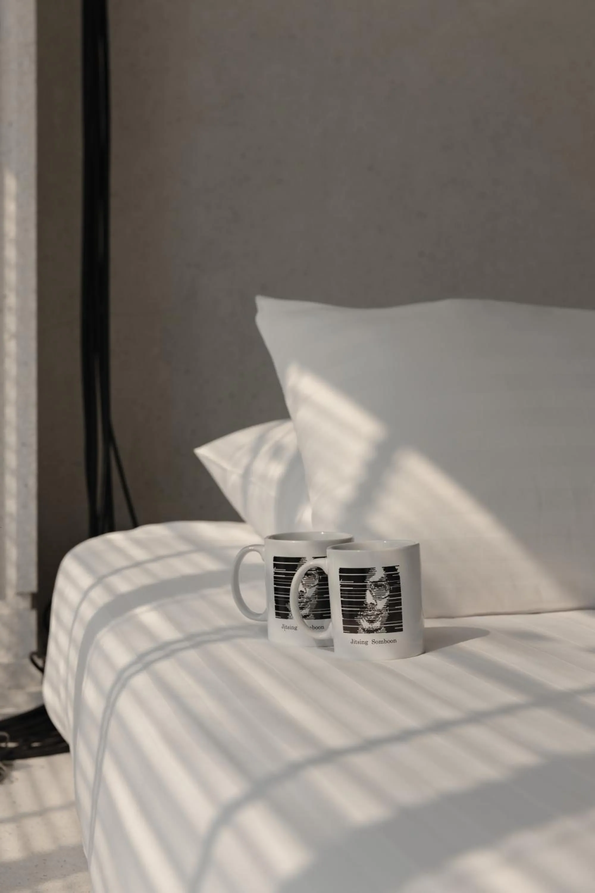 Bed in Art Mai Gallery Nimman Hotel Chiang Mai