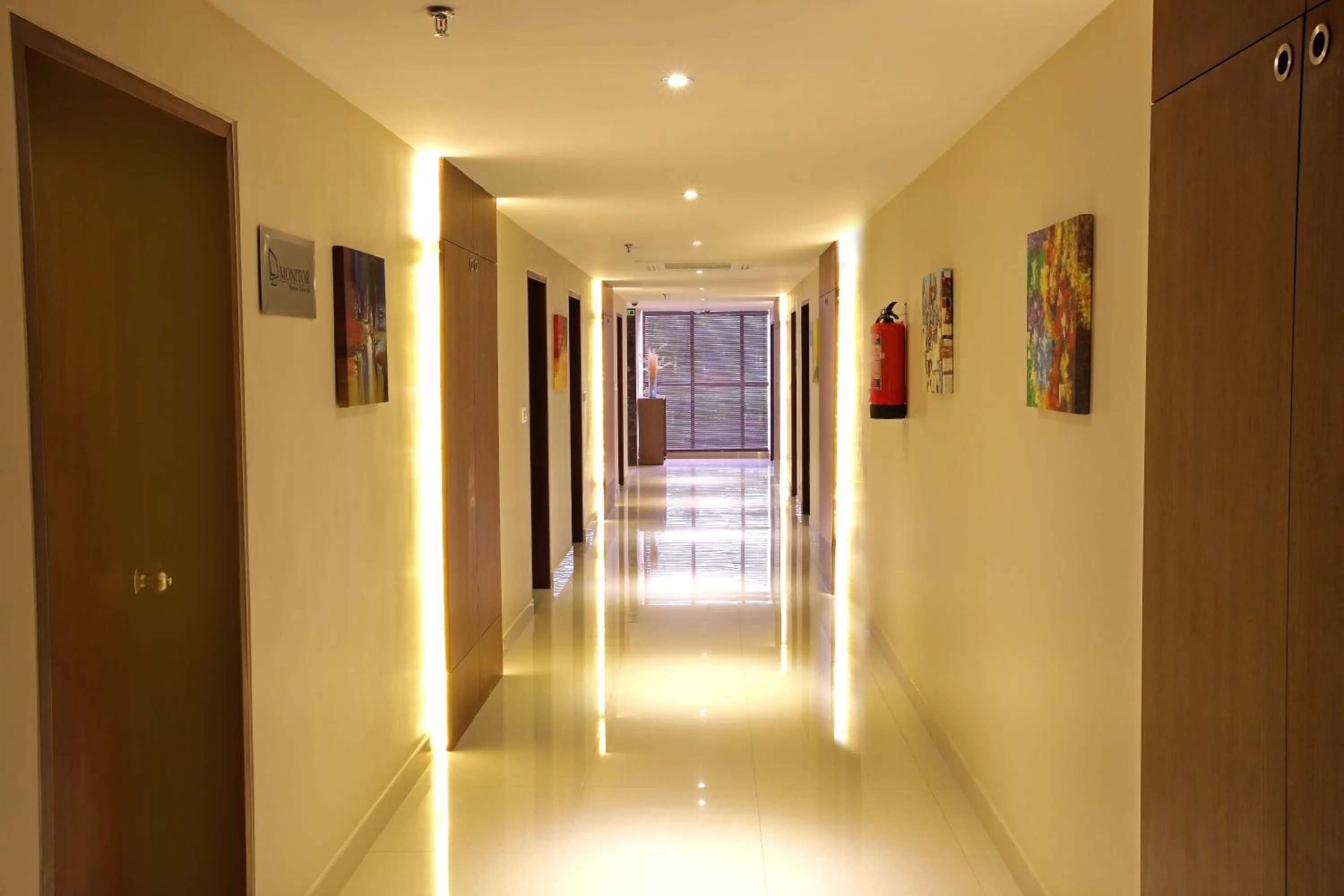 Floor plan in Park Residency Adoor