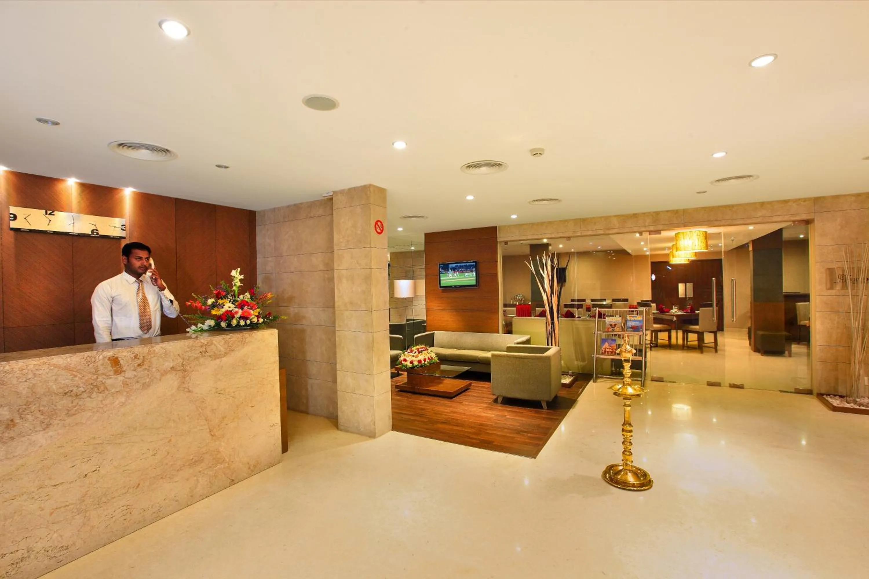 Lobby or reception in Park Residency Adoor