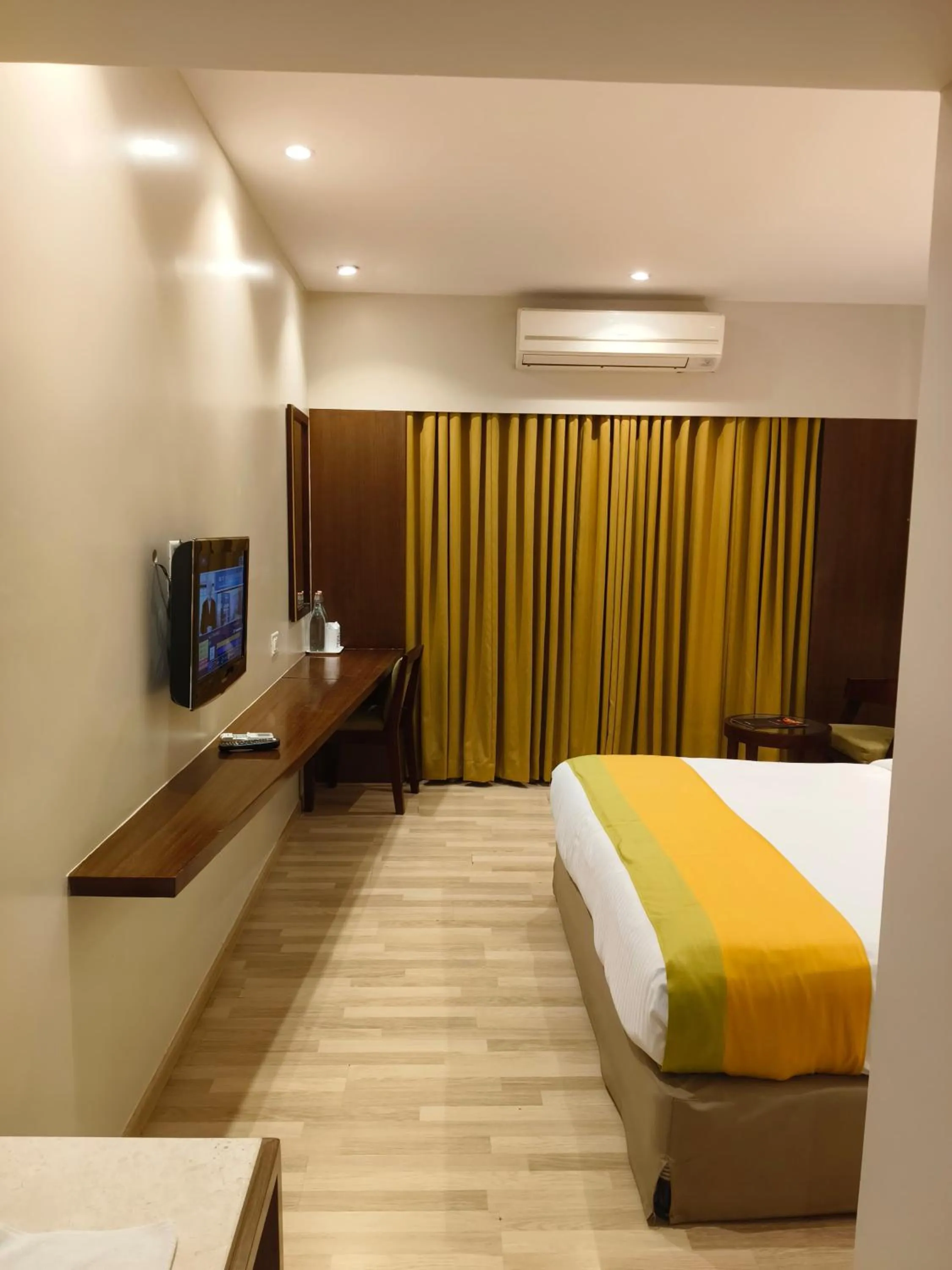 Bedroom, Bed in Park Residency Adoor