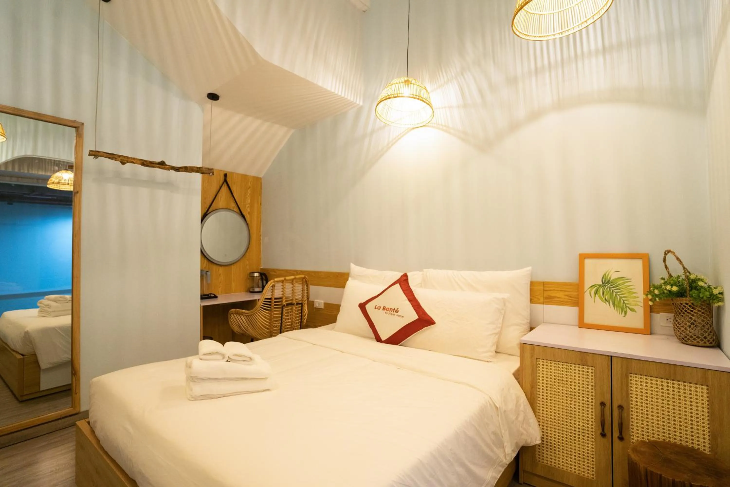 Photo of the whole room, Bed in La Bonté Boutique Home Phu Quoc