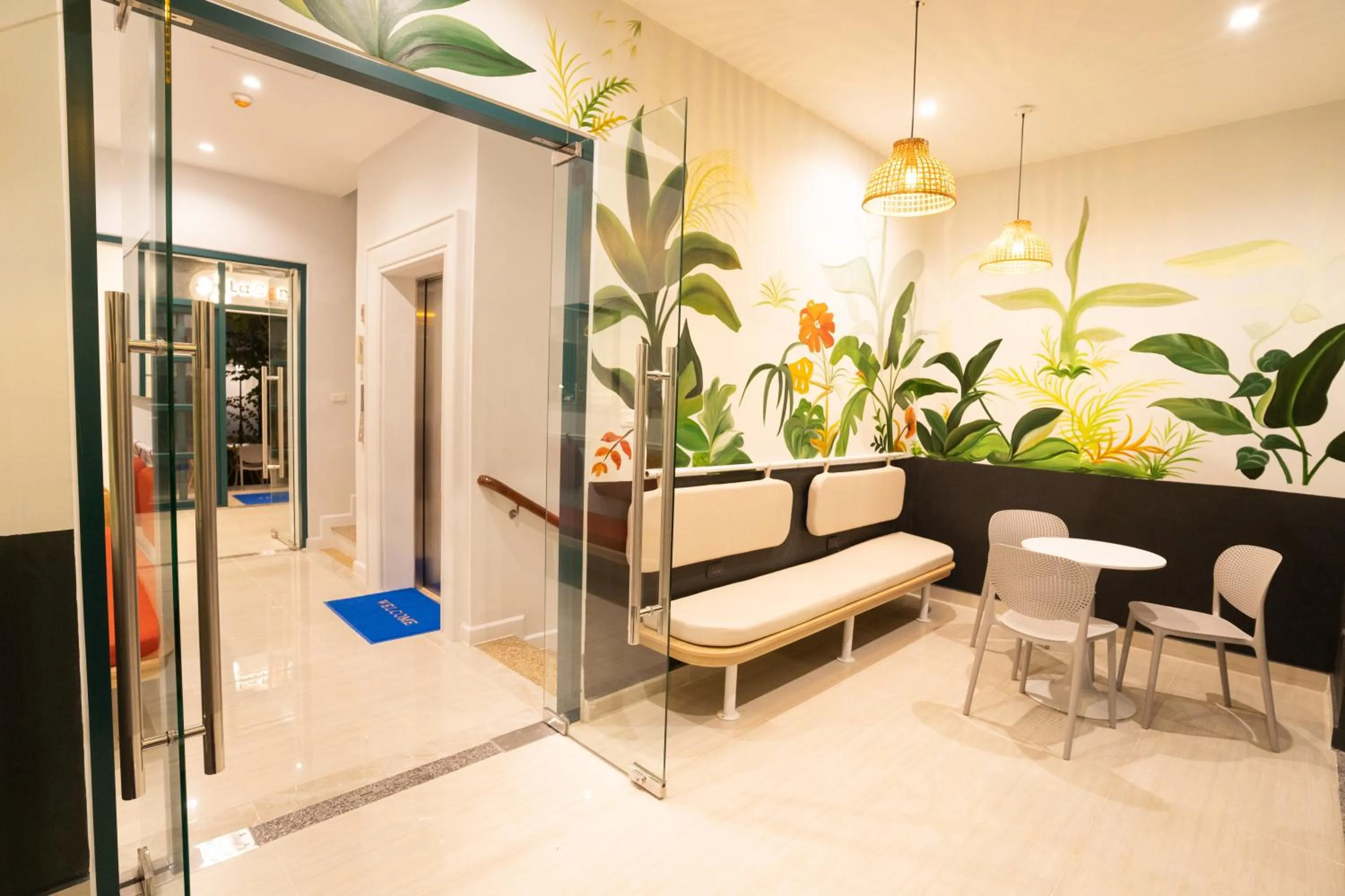 Seating area in La Bonté Boutique Home Phu Quoc