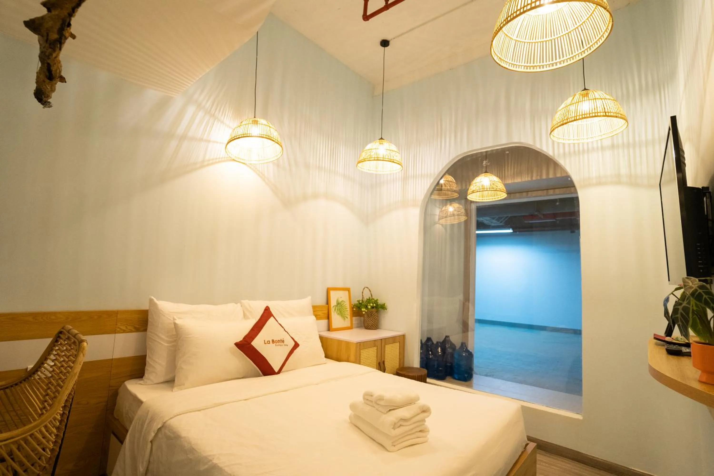 Bed in La Bonté Boutique Home Phu Quoc