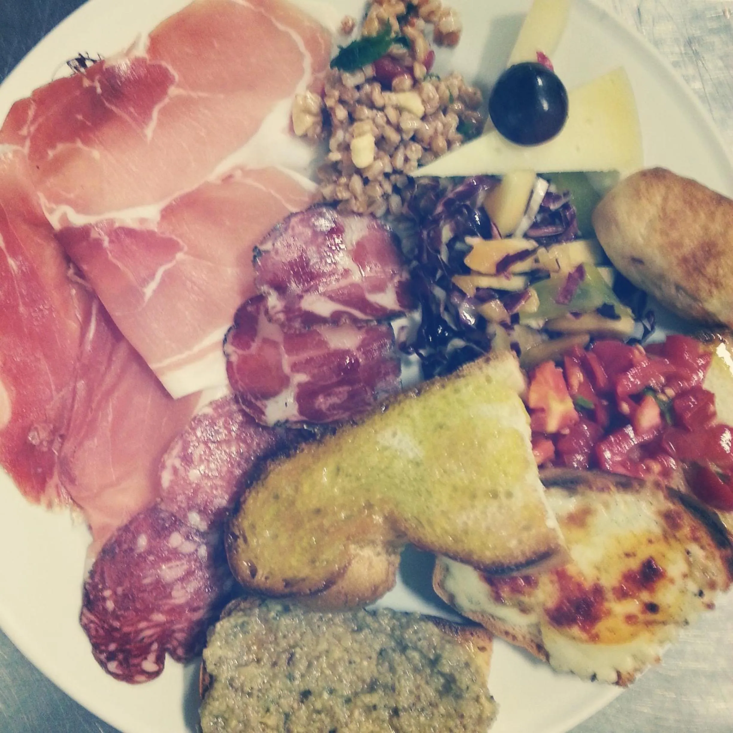 Food close-up in Albergo Il Rientro