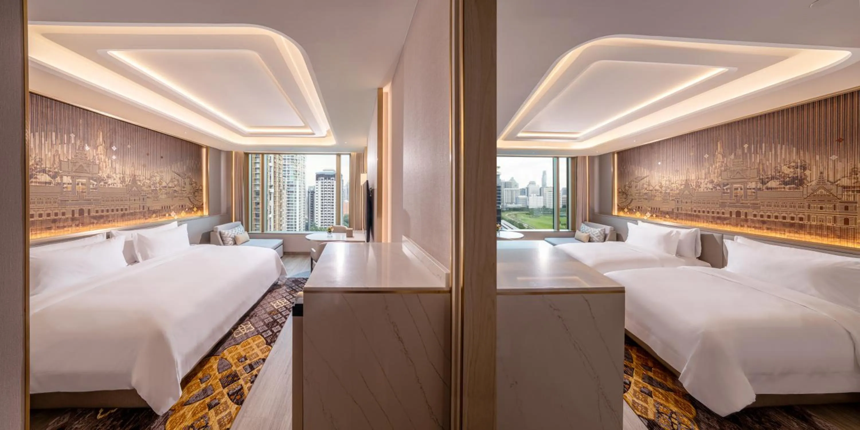 Bedroom, Bed in Grande Centre Point Prestige Bangkok