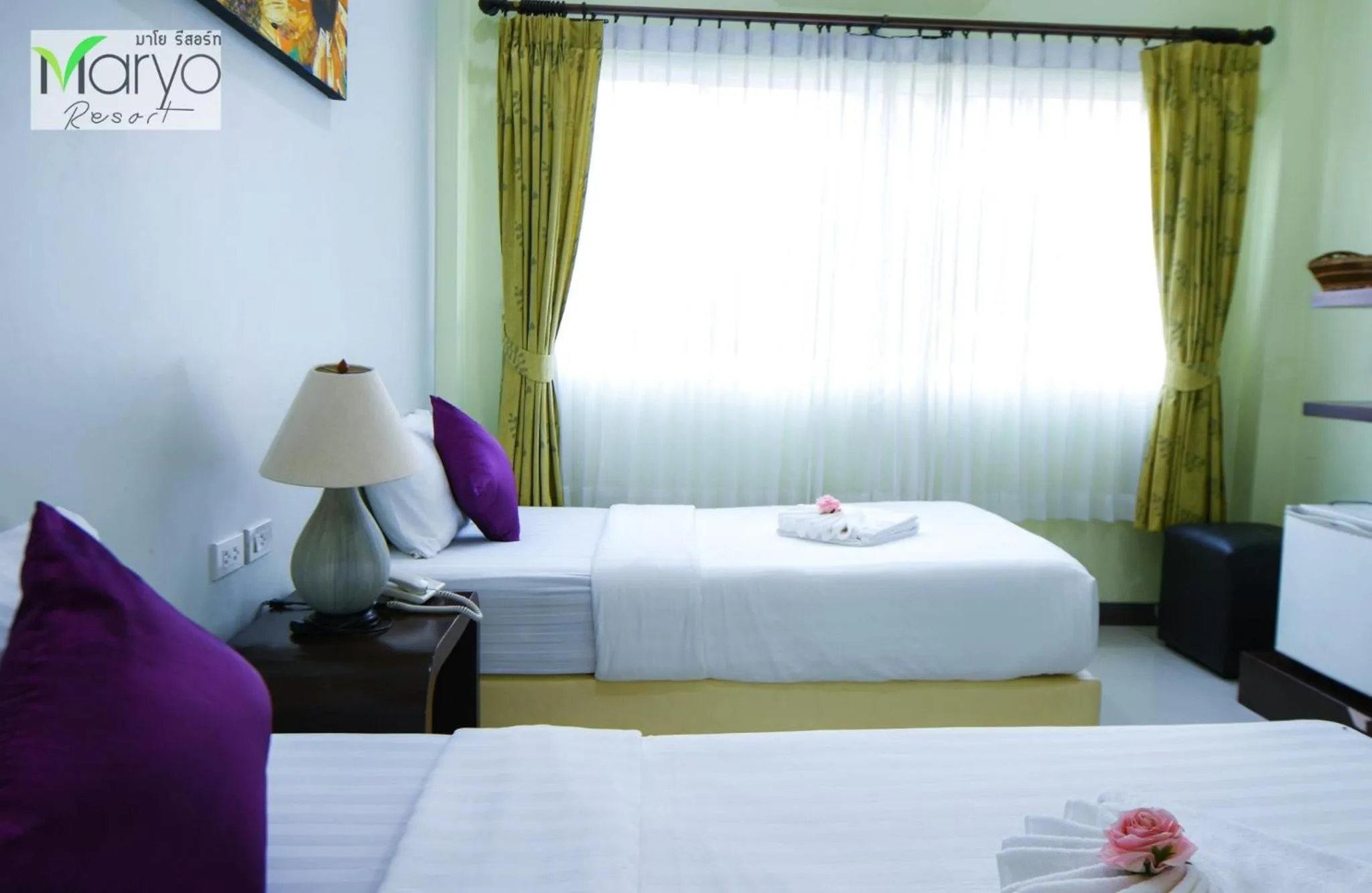 Bed in Maryo Resort Chiangrai - SHA Plus