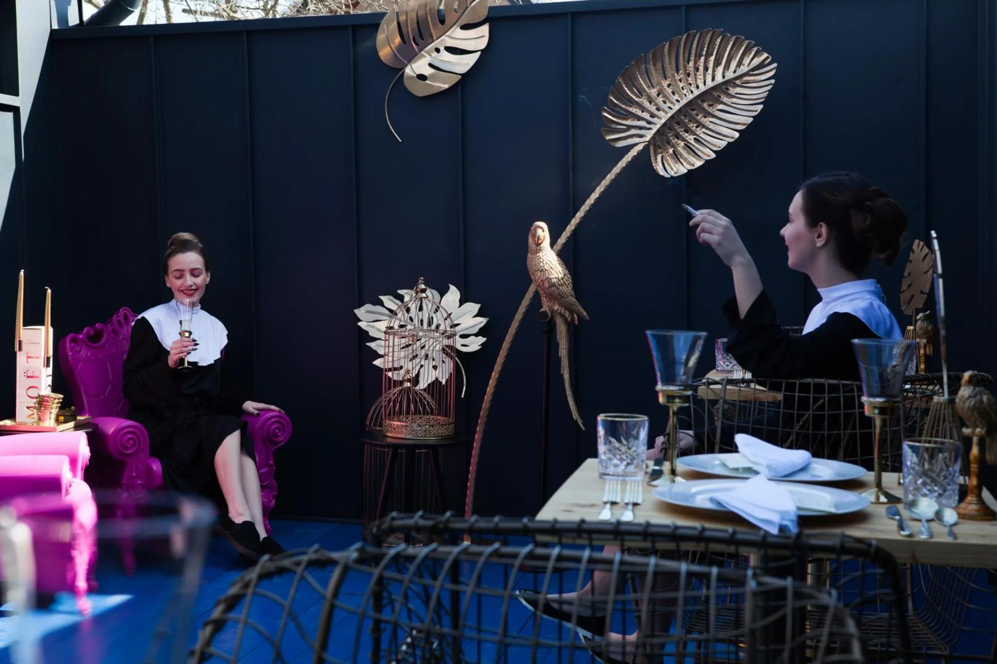 People in Boutique Hotel Massimos