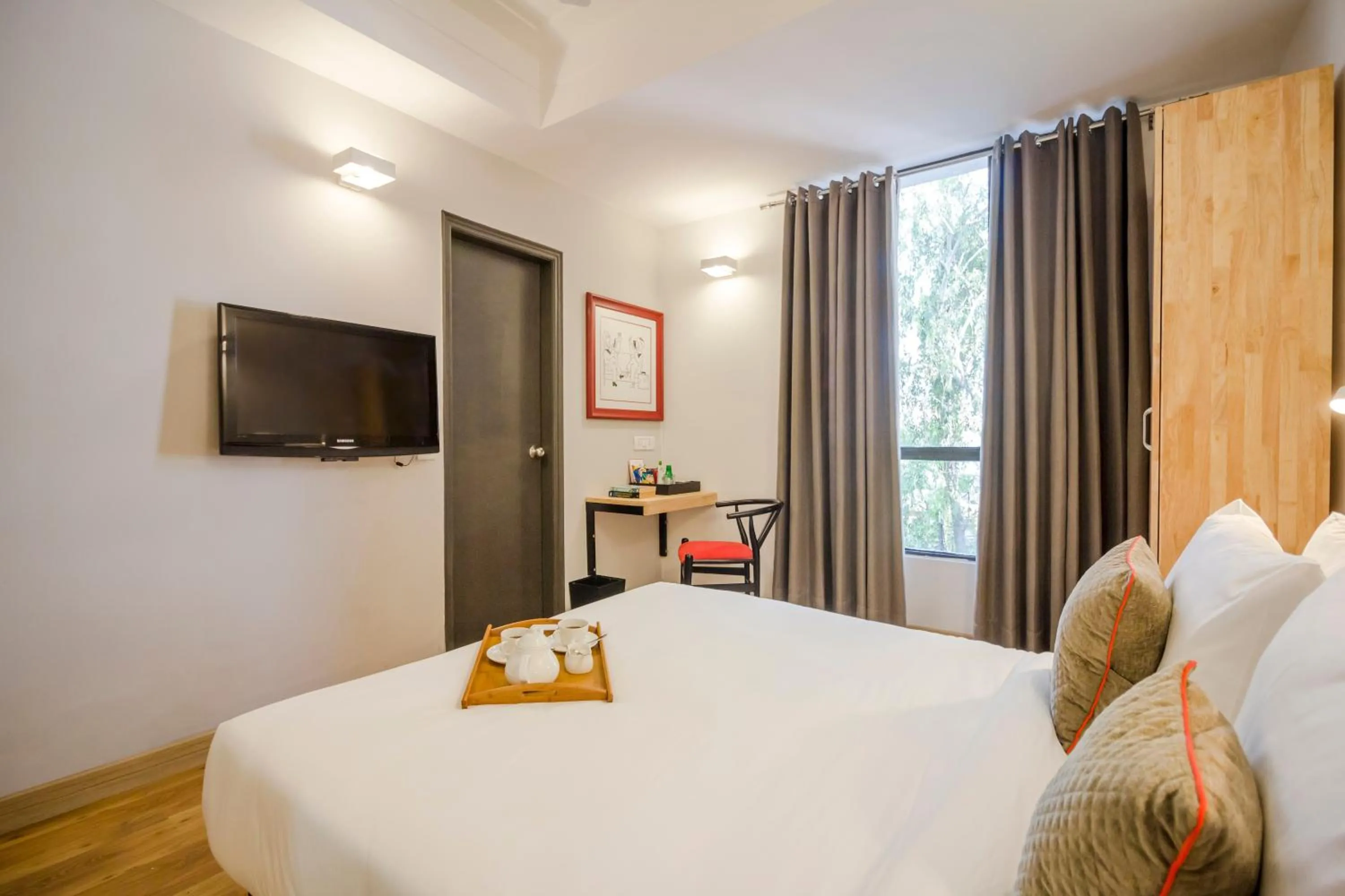 Bedroom in Townhouse 013 New Friends Colony