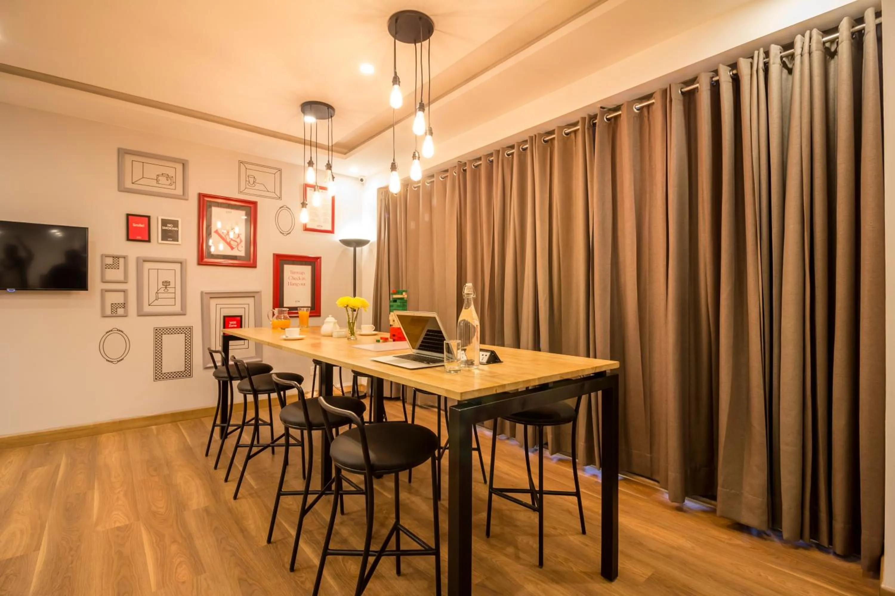 Lobby or reception in Townhouse 013 New Friends Colony