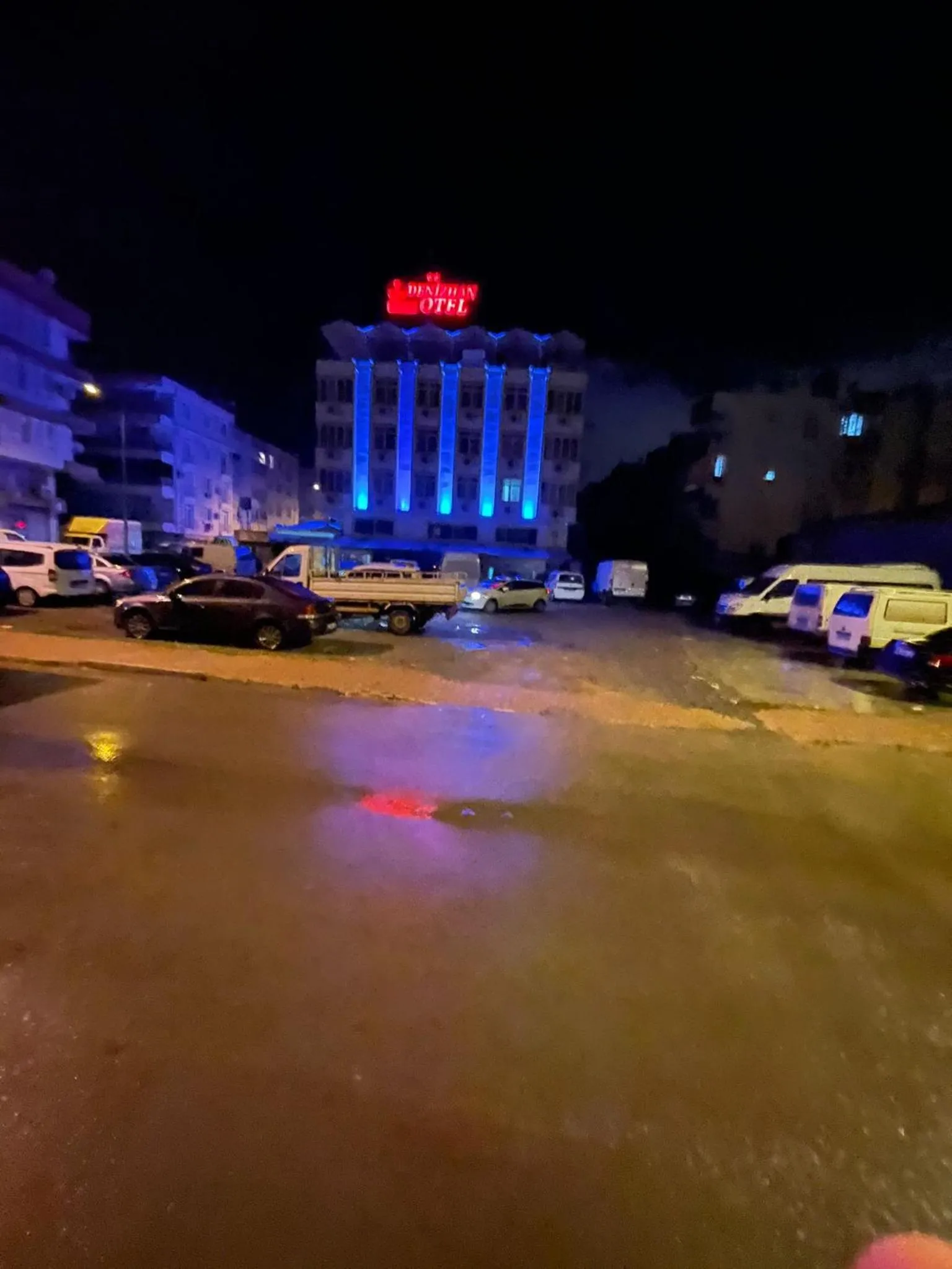 Parking in Denizhan Hotel