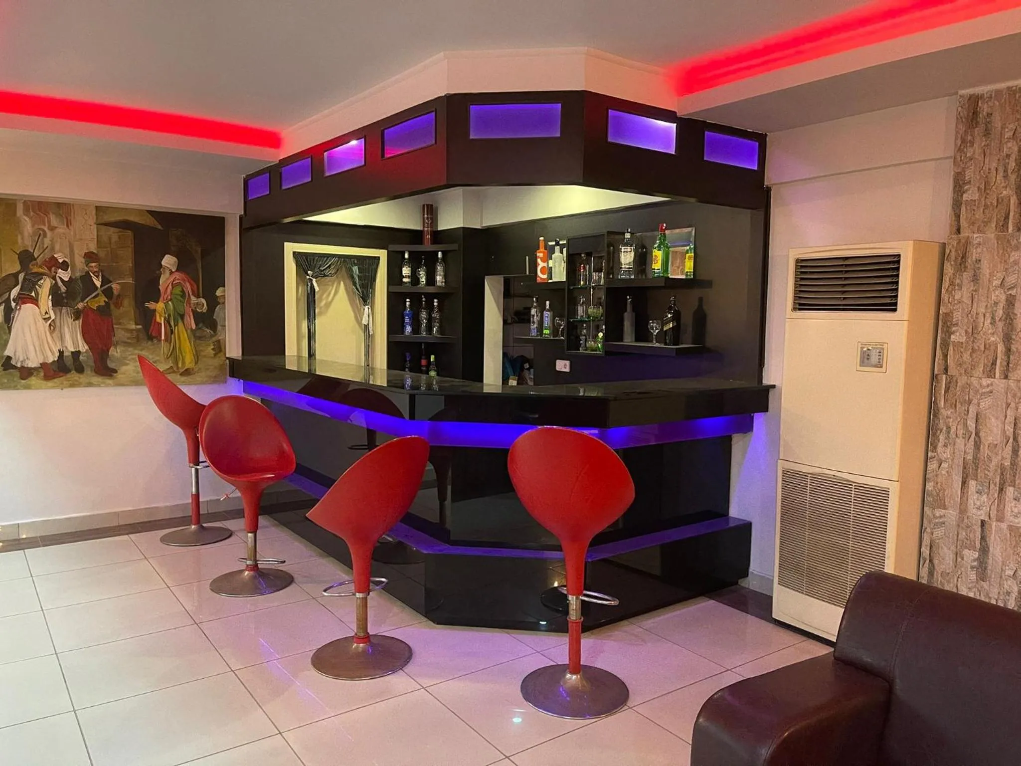Lounge or bar in Denizhan Hotel