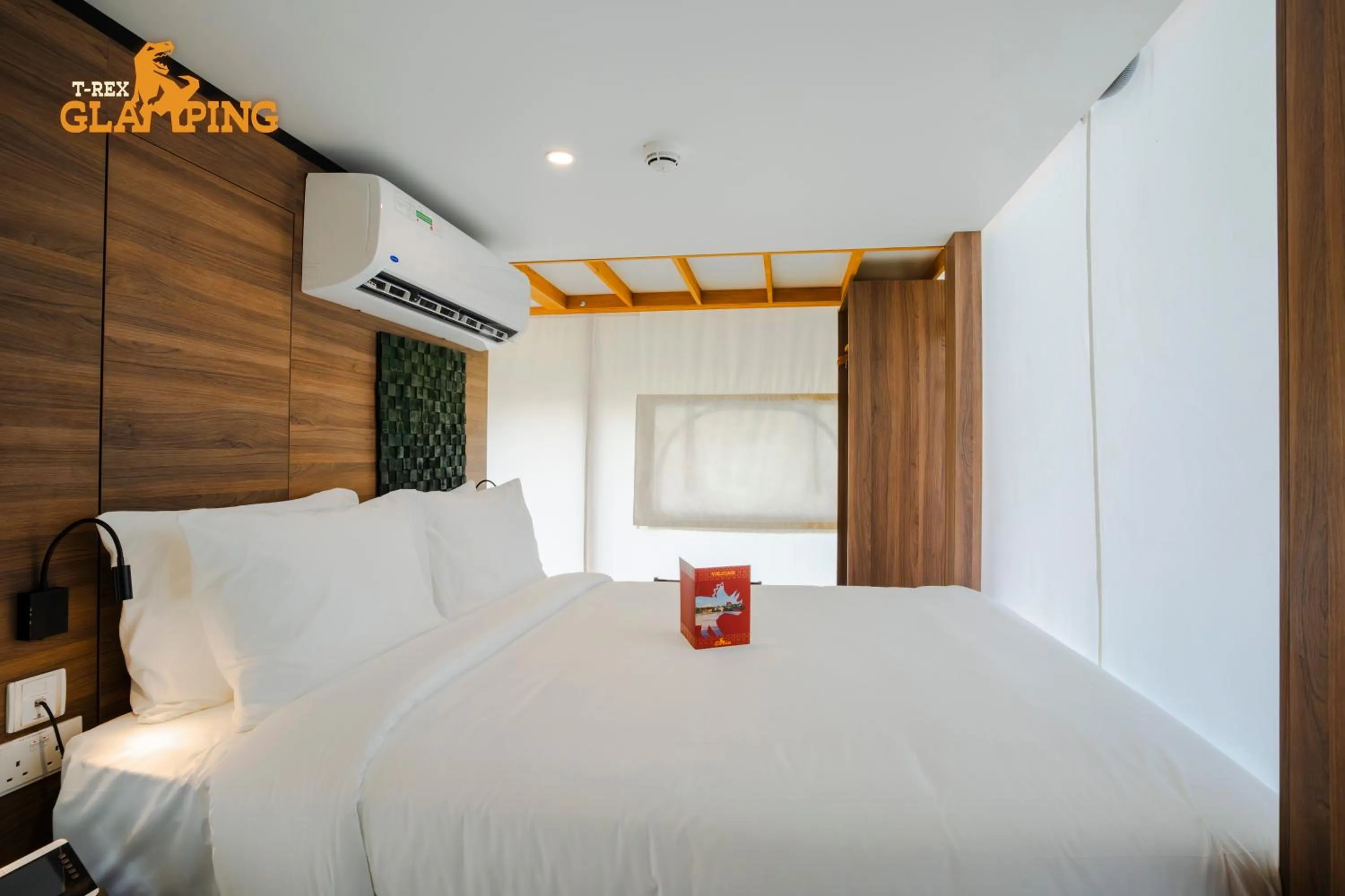 Photo of the whole room, Bed in T-Rex Glamping, Including Free Access to Dubai Parks and Resorts