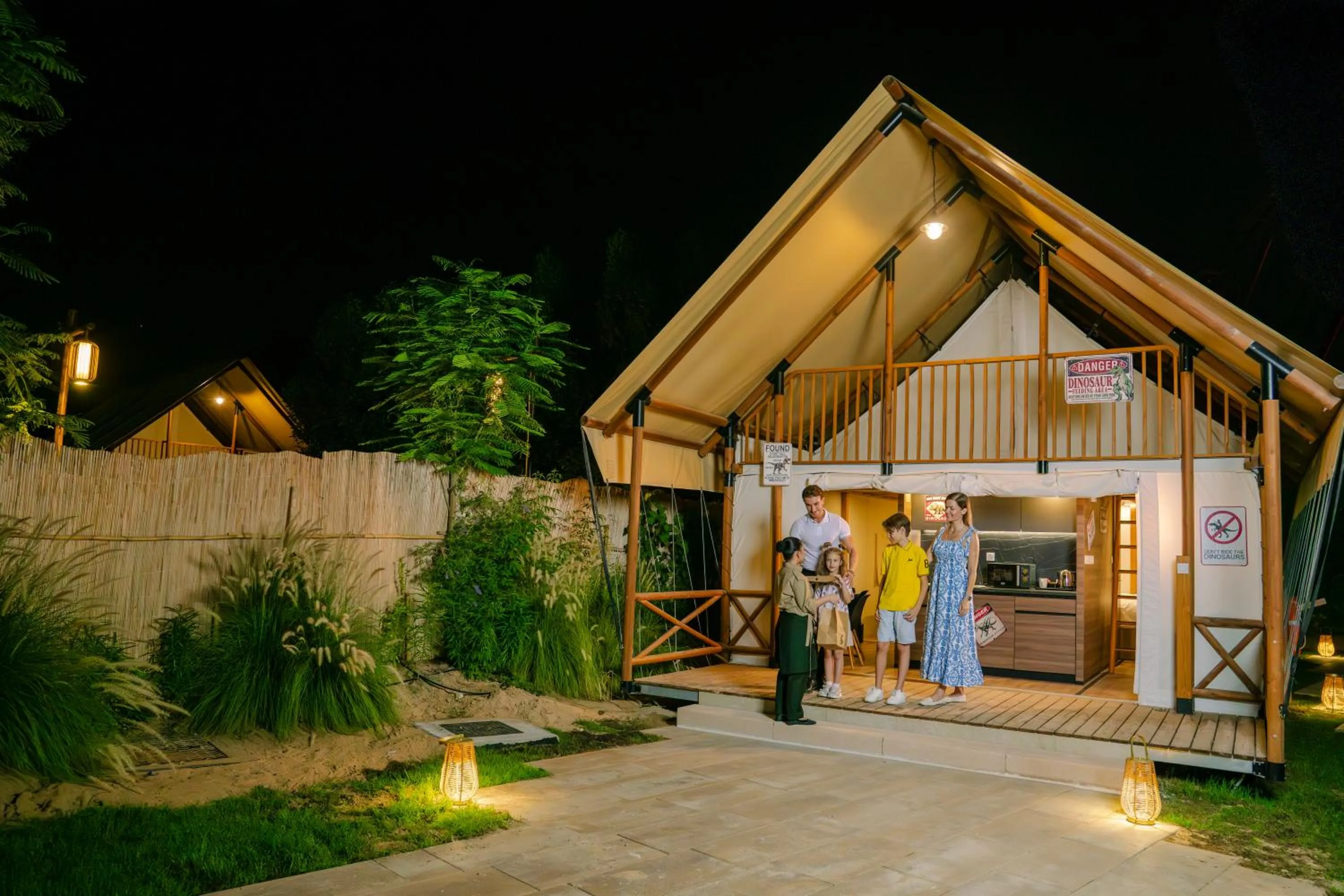 Property building in T-Rex Glamping, Including Free Access to Dubai Parks and Resorts