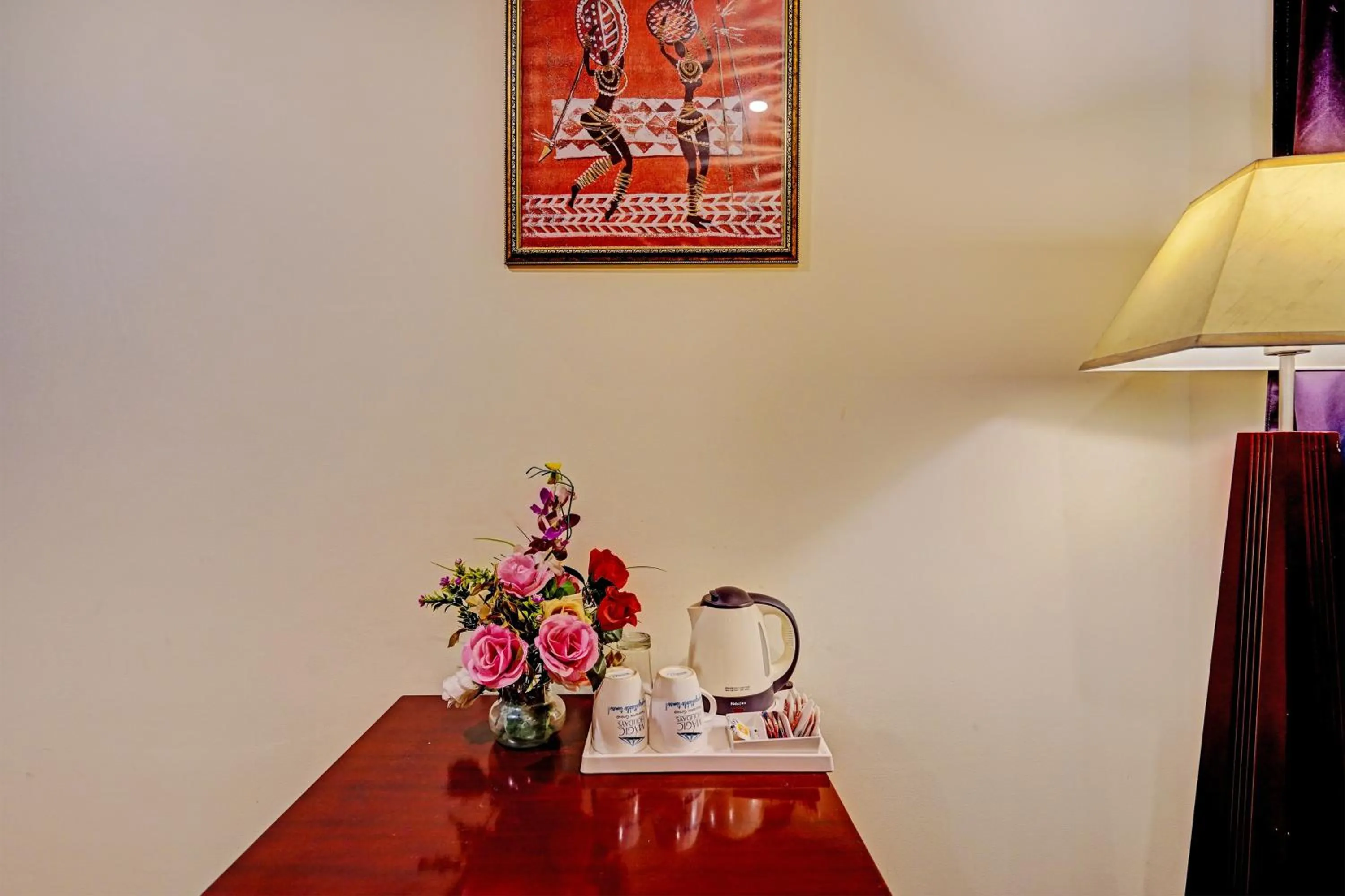 Lobby or reception in Super Townhouse OAK Hotel City Mark Gurgaon