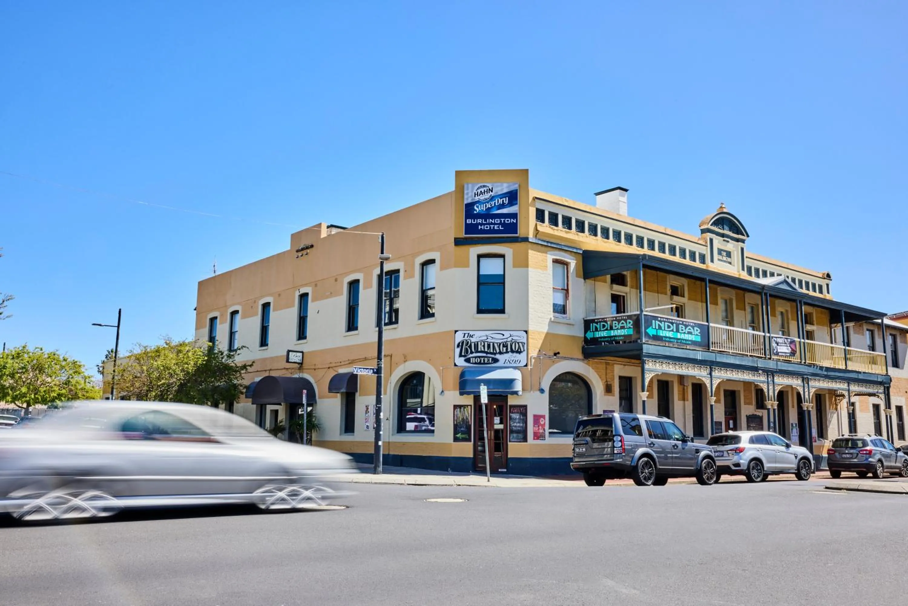 Property building in The Burlington Hotel