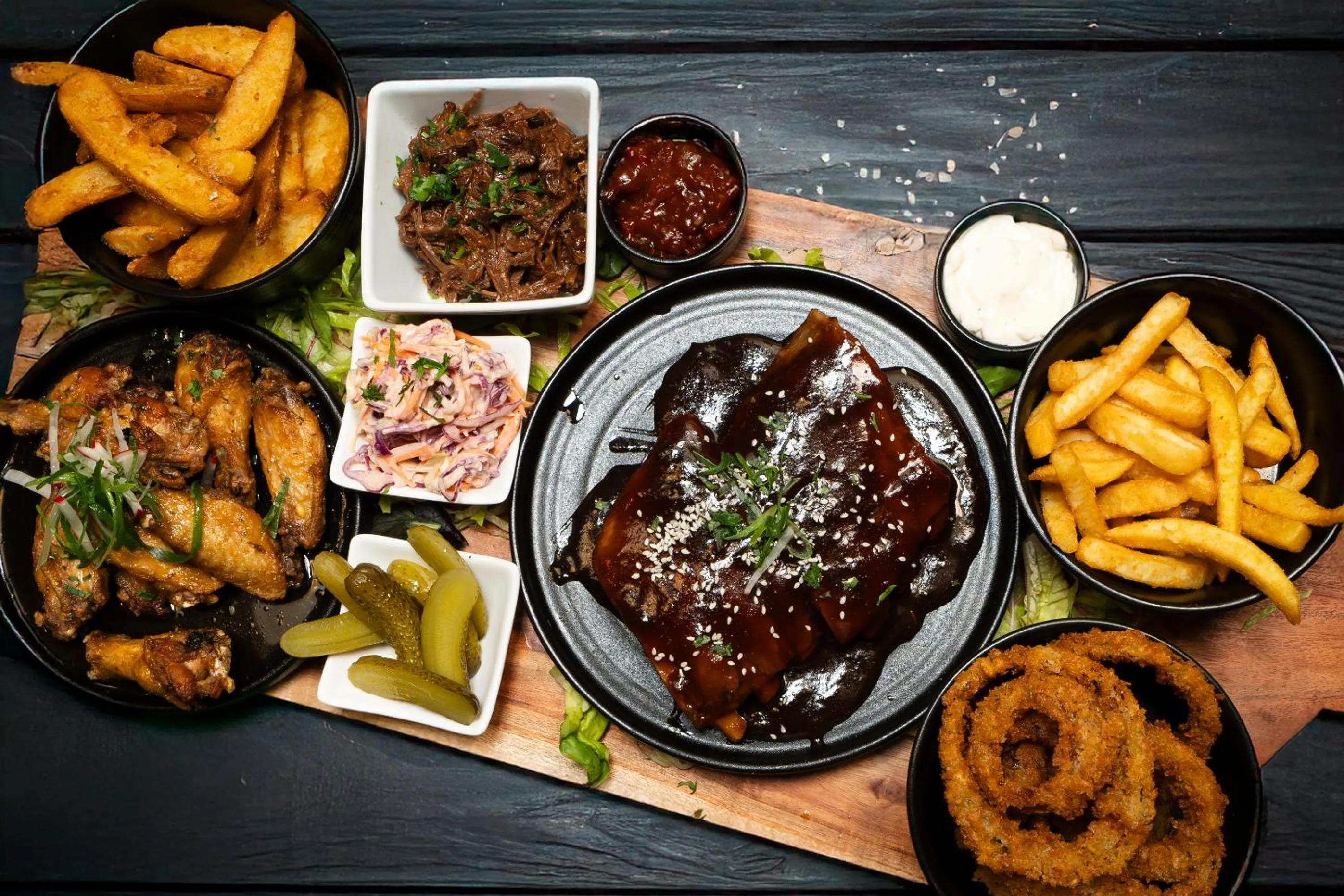 Restaurant/places to eat in The Burlington Hotel